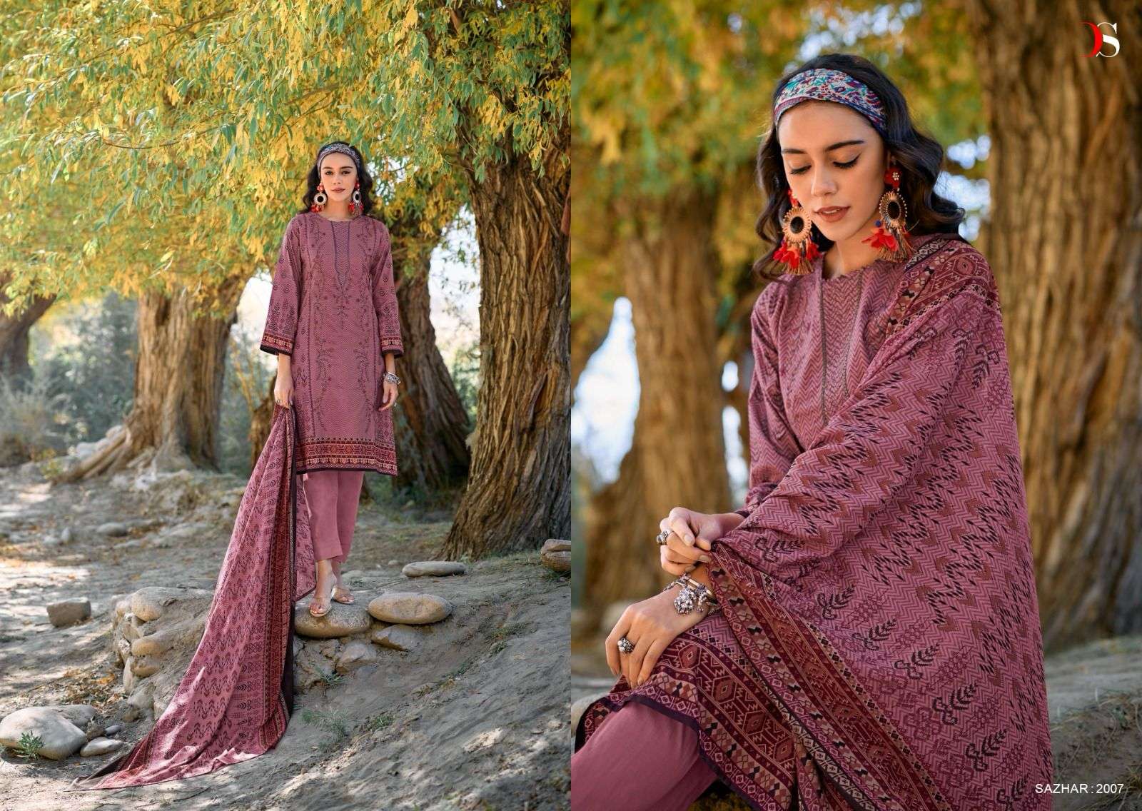 DEEPSY SUITS SHAZAR VOL 2 PASHMINA COLLECTION