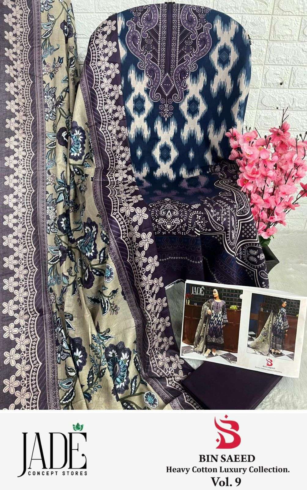 JADE BIN SAEED HEAVY COTTON LUXURY COLLECTION VOL 9