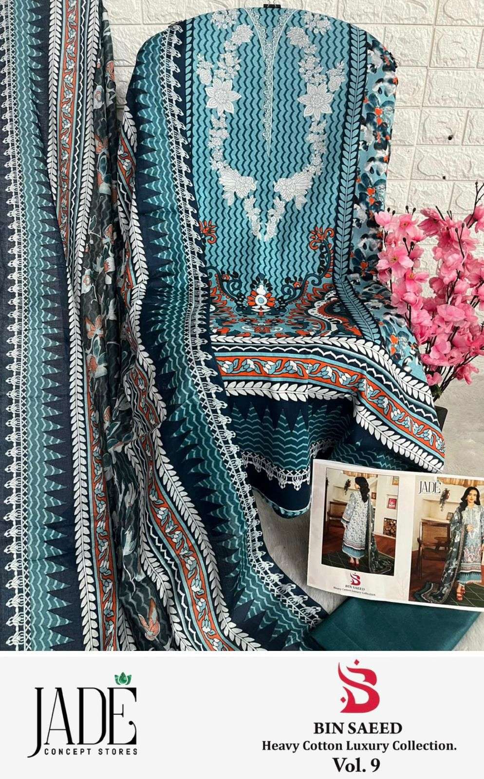 JADE BIN SAEED HEAVY COTTON LUXURY COLLECTION VOL 9