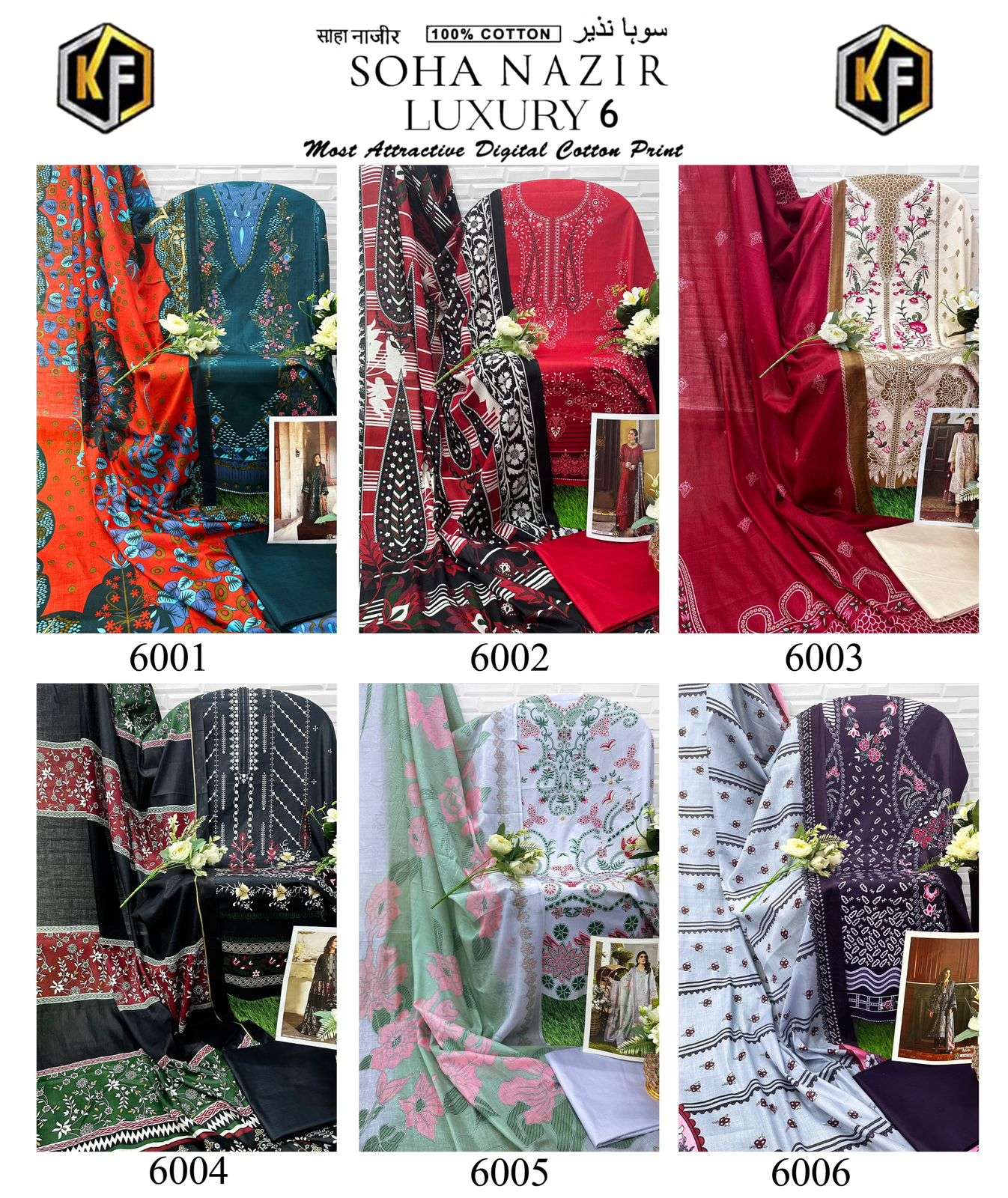 KEVAL FAB SOHA NAZIR VOL 6 