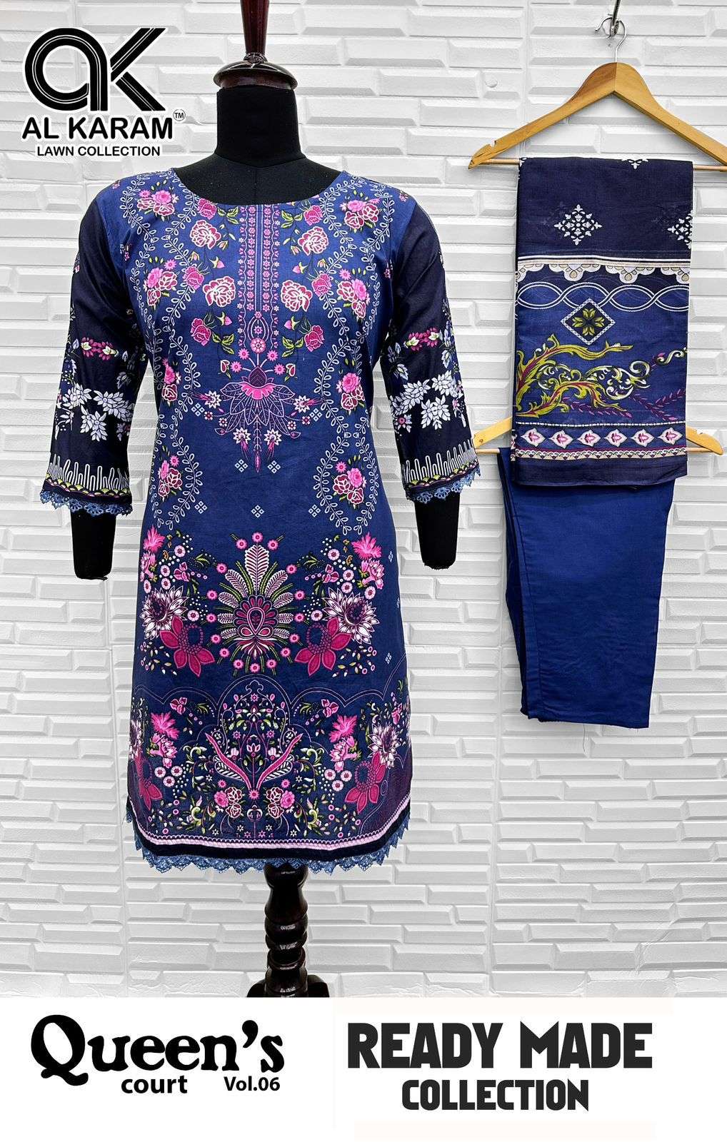  AL KARAM QUEENS COURT VOL 6 READY MADE COLLECTION 