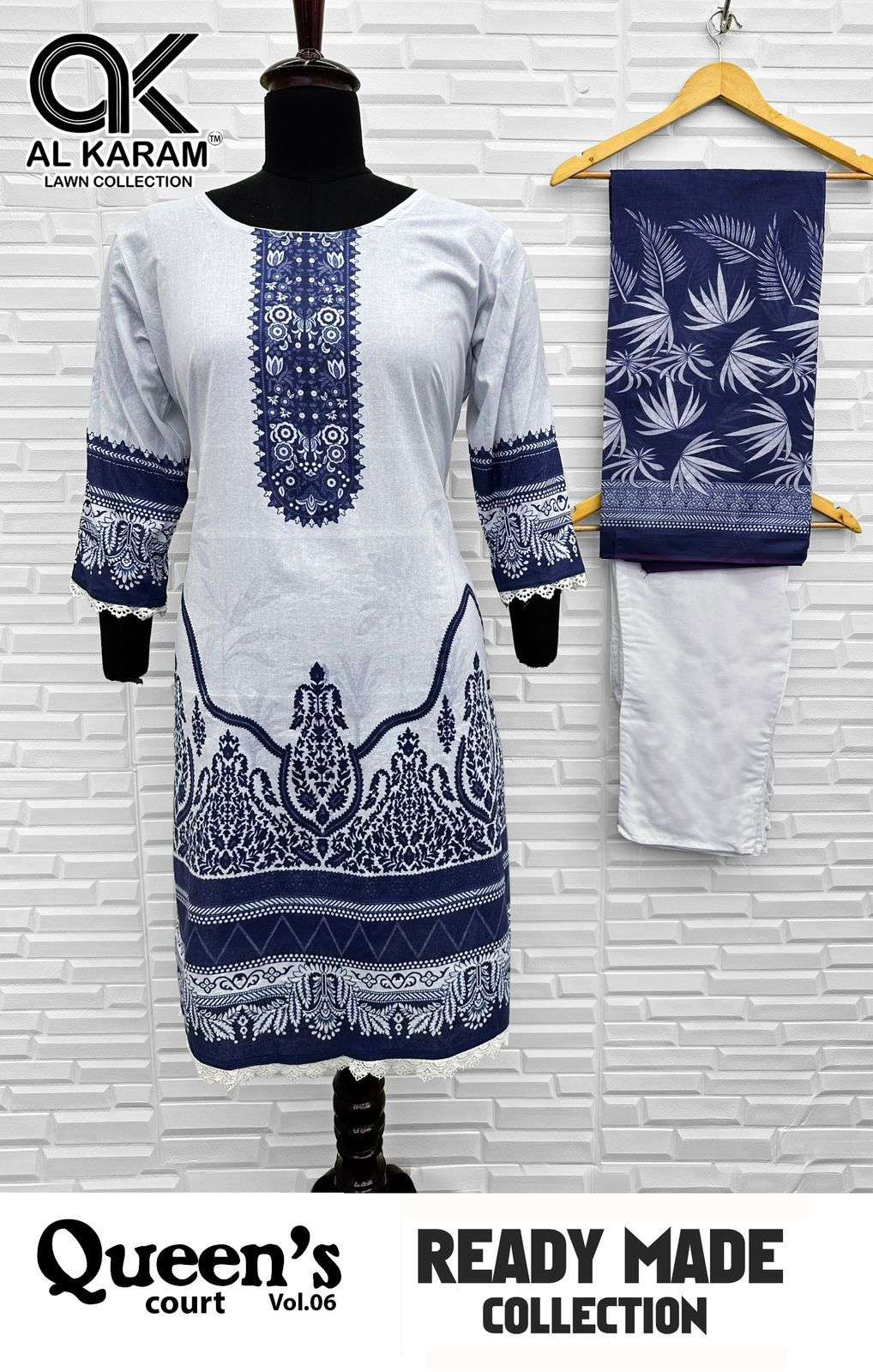  AL KARAM QUEENS COURT VOL 6 READY MADE COLLECTION 