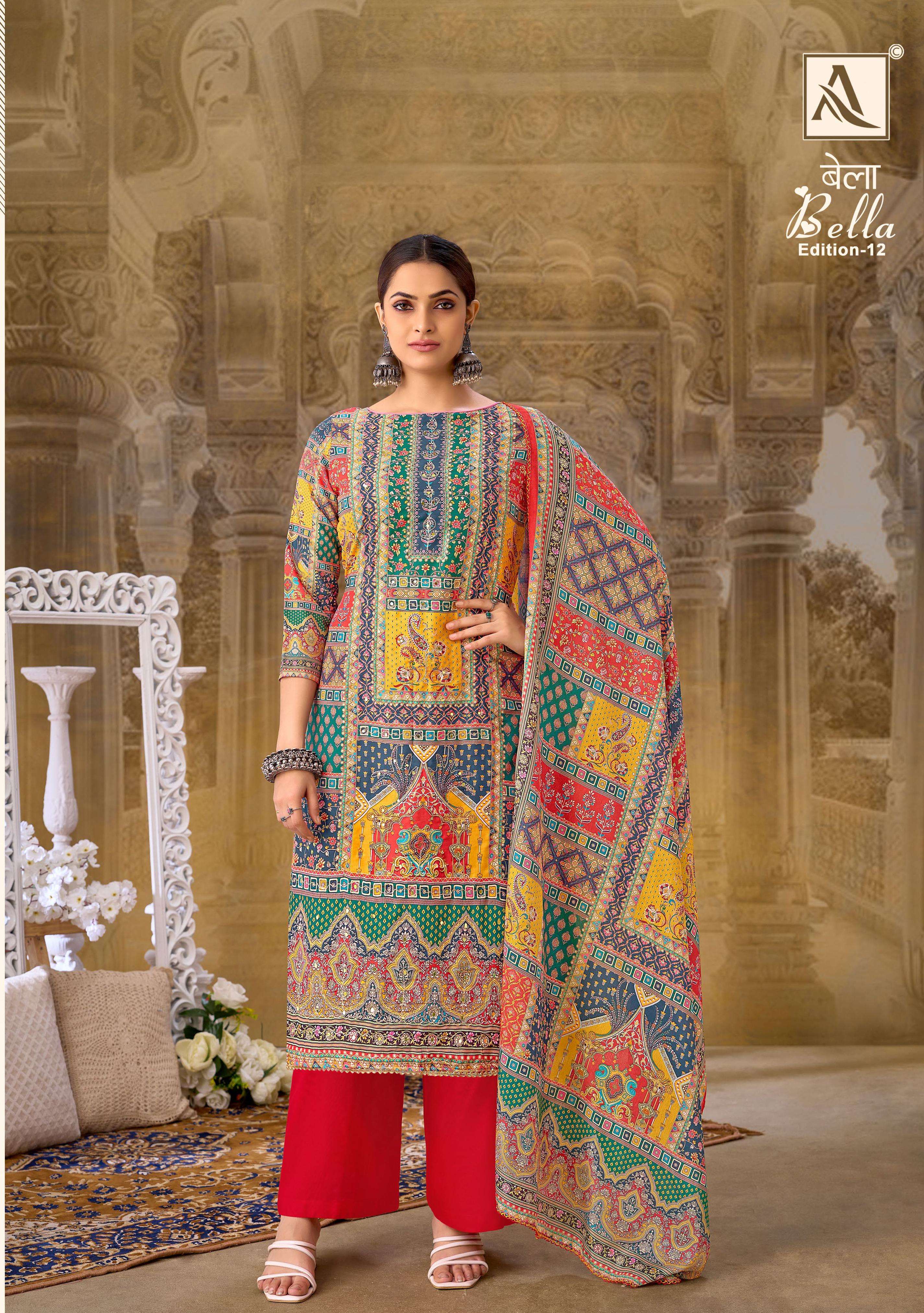ALOK SUITS BELLA VOL 12
