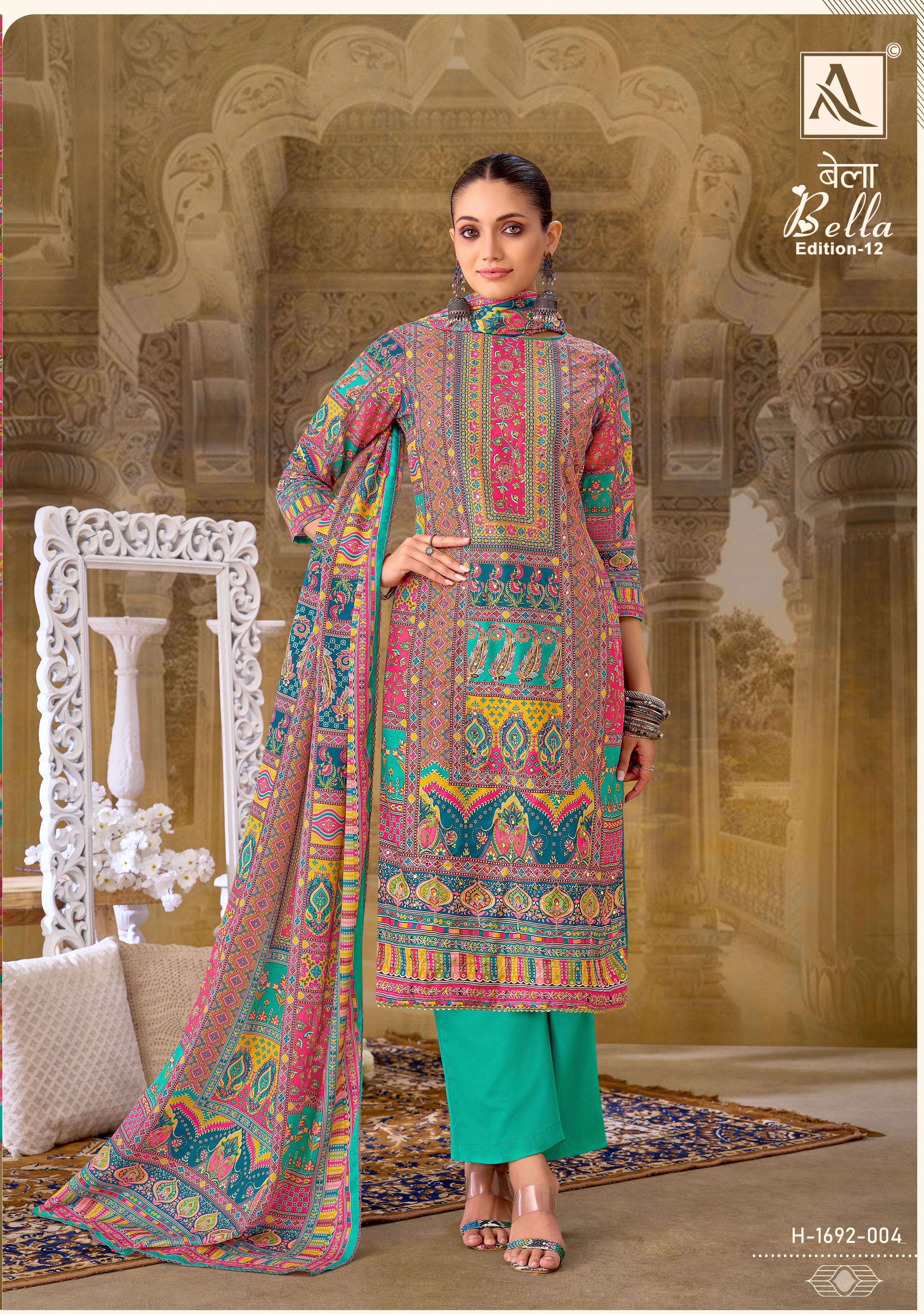 ALOK SUITS BELLA VOL 12