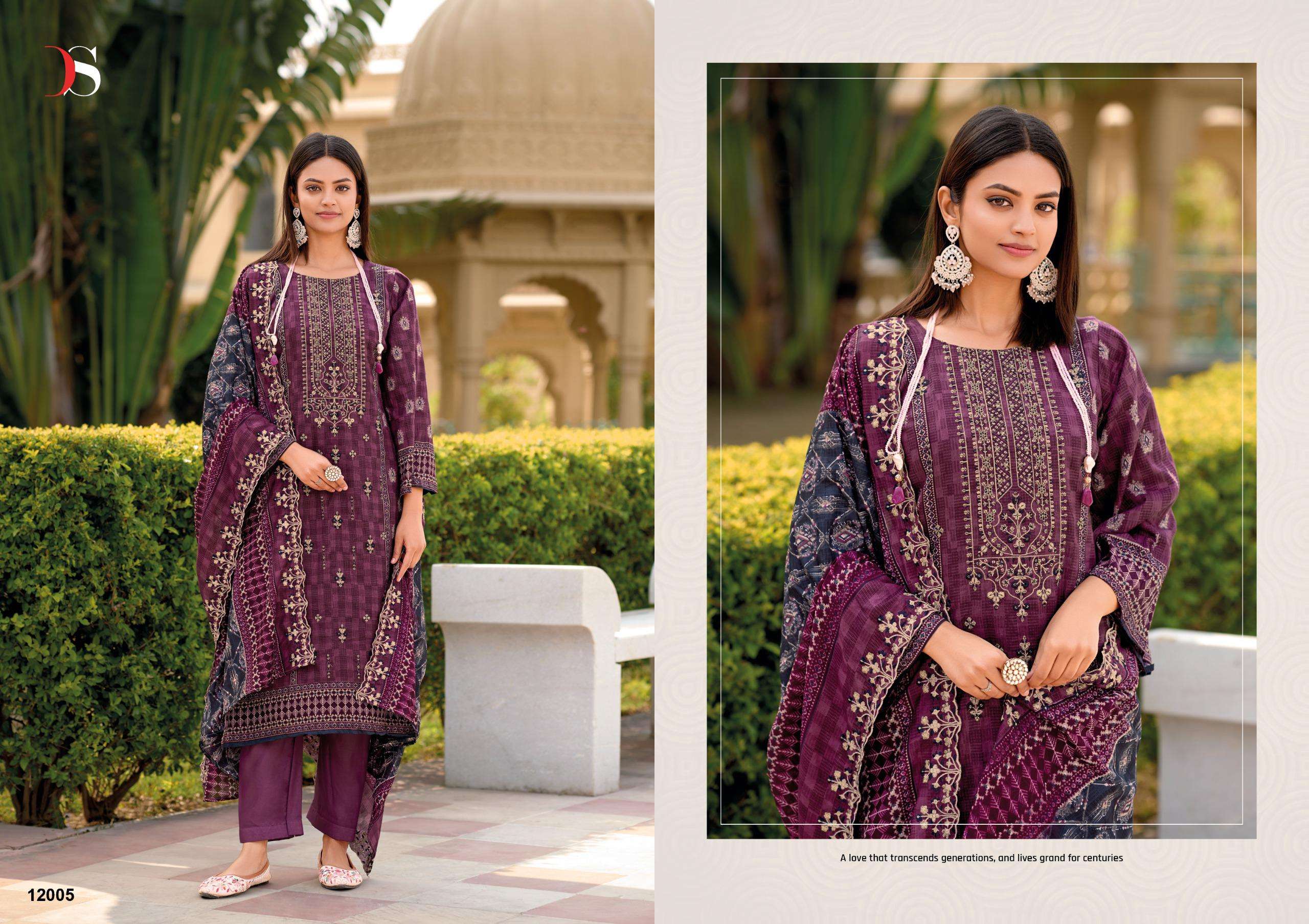DEEPSY SUITS BIN SAEED LAWN COLLECTION VOL 12 