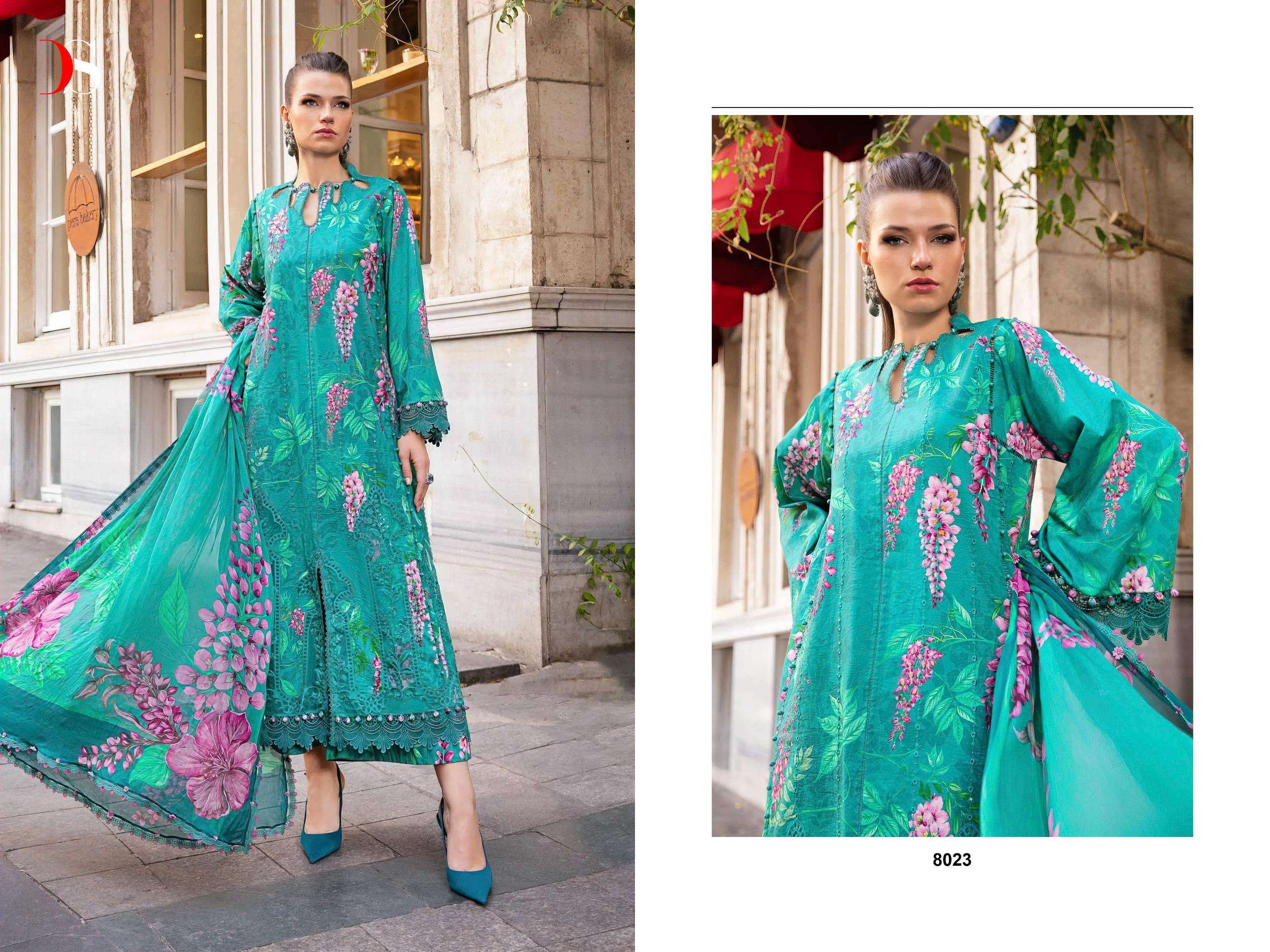 DEEPSY SUITS MARIA B M PRINT 24 VOL 5