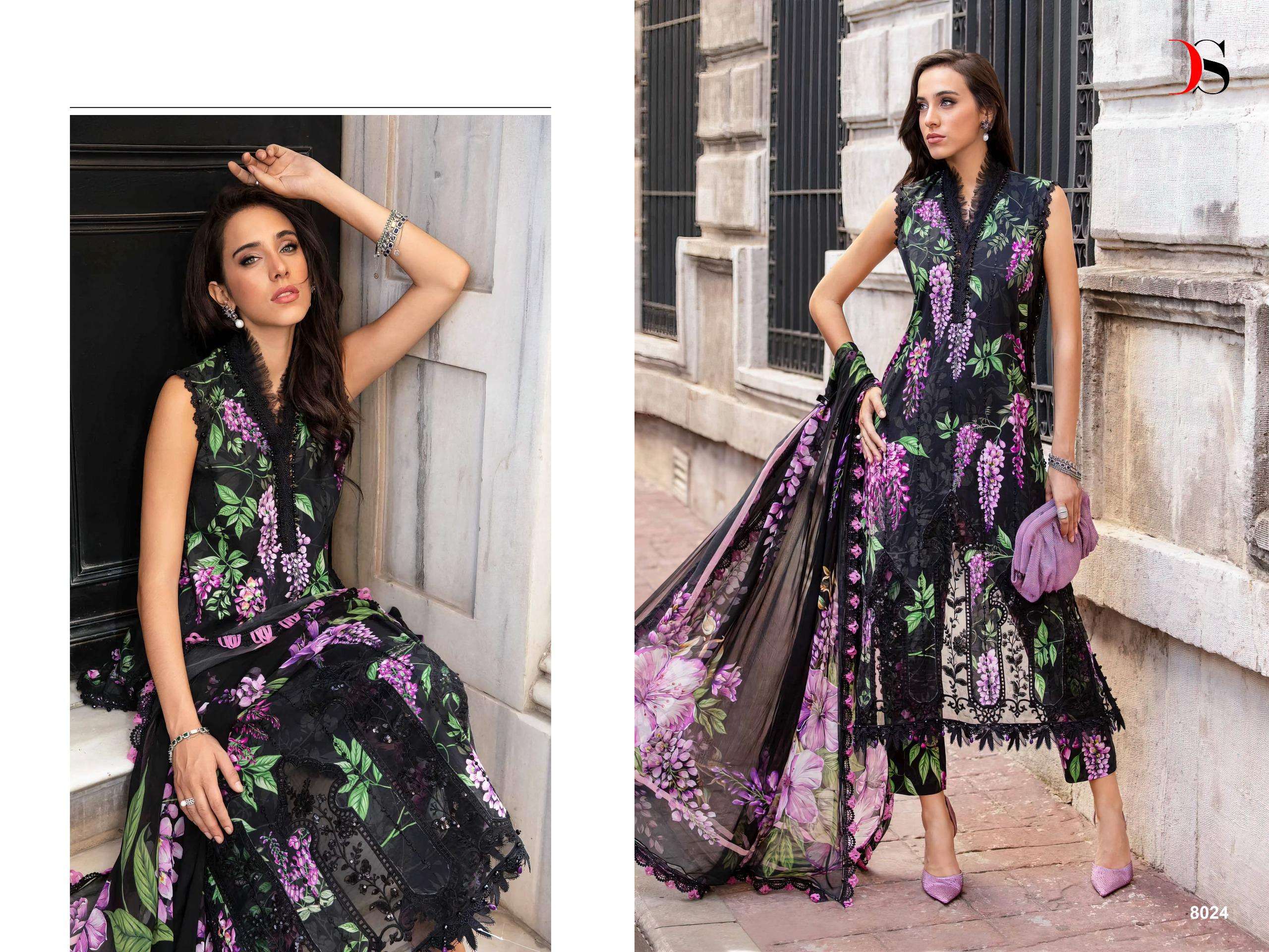 DEEPSY SUITS MARIA B M PRINT 24 VOL 5