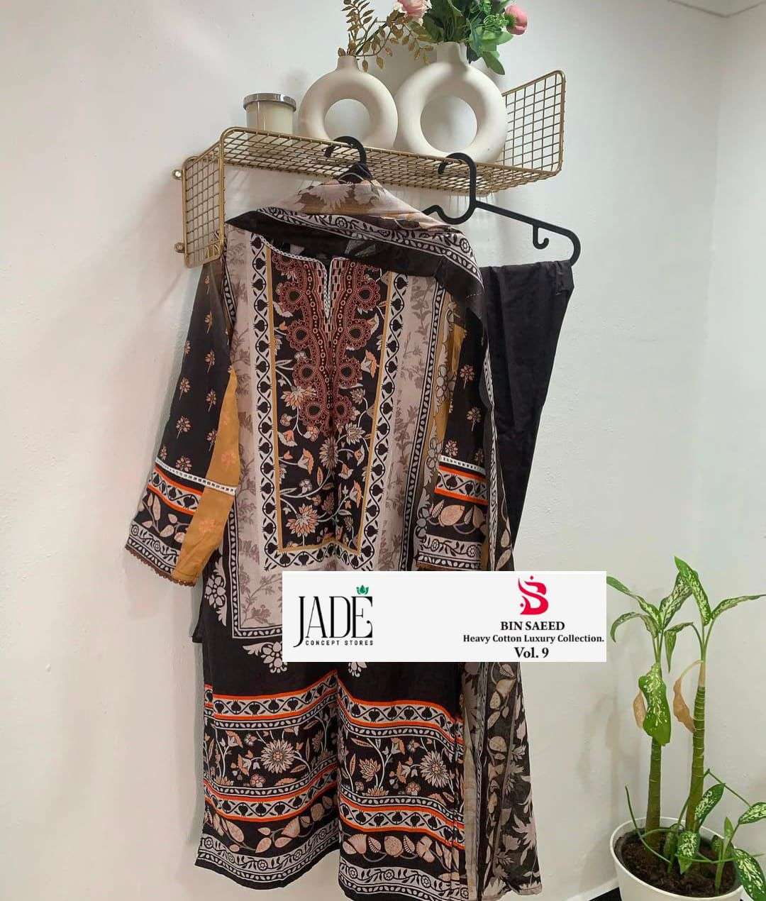 JADE BIN SAEED HEAVY COTTON LUXURY COLLECTION VOL 9 READY MADE COLLECTION