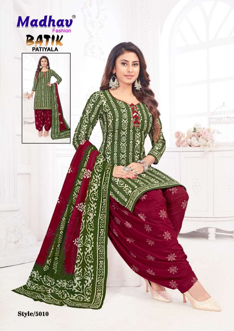 MADHAV FASHION BATIK PATIYALA VOL 5