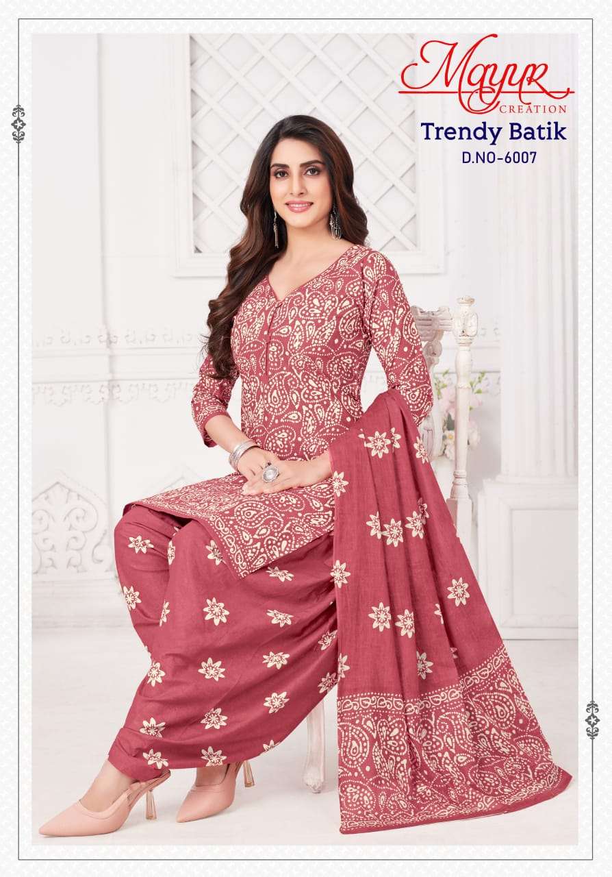 MAYUR CREATION TRENDY BATIK VOL 6