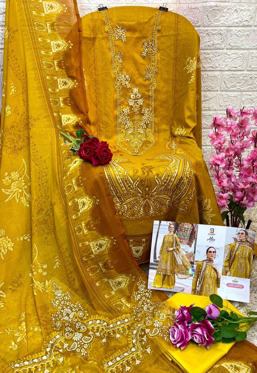 SHARADDHA DESIGNER M PRINT VOL 15 