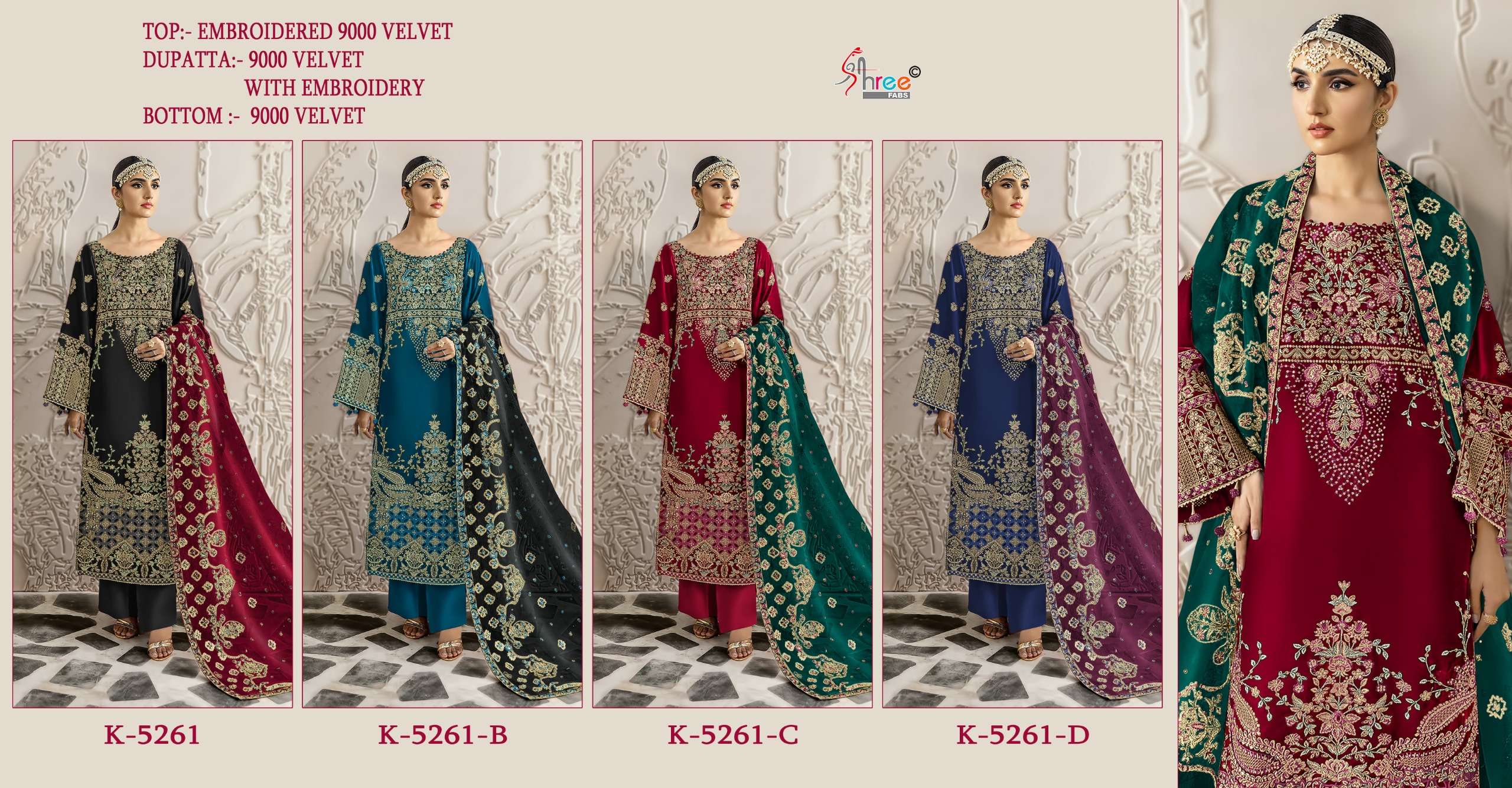 SHREE FABS K 5261 