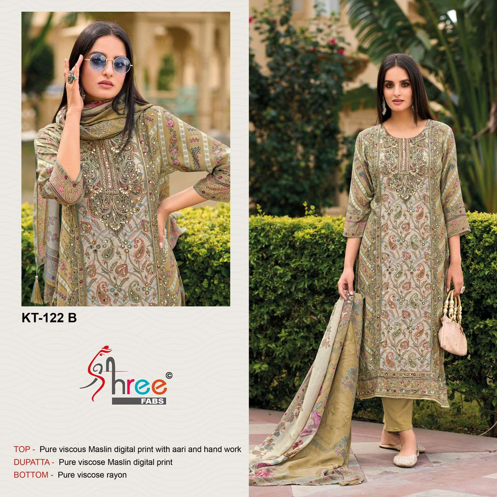 SHREE FABS KT 122 