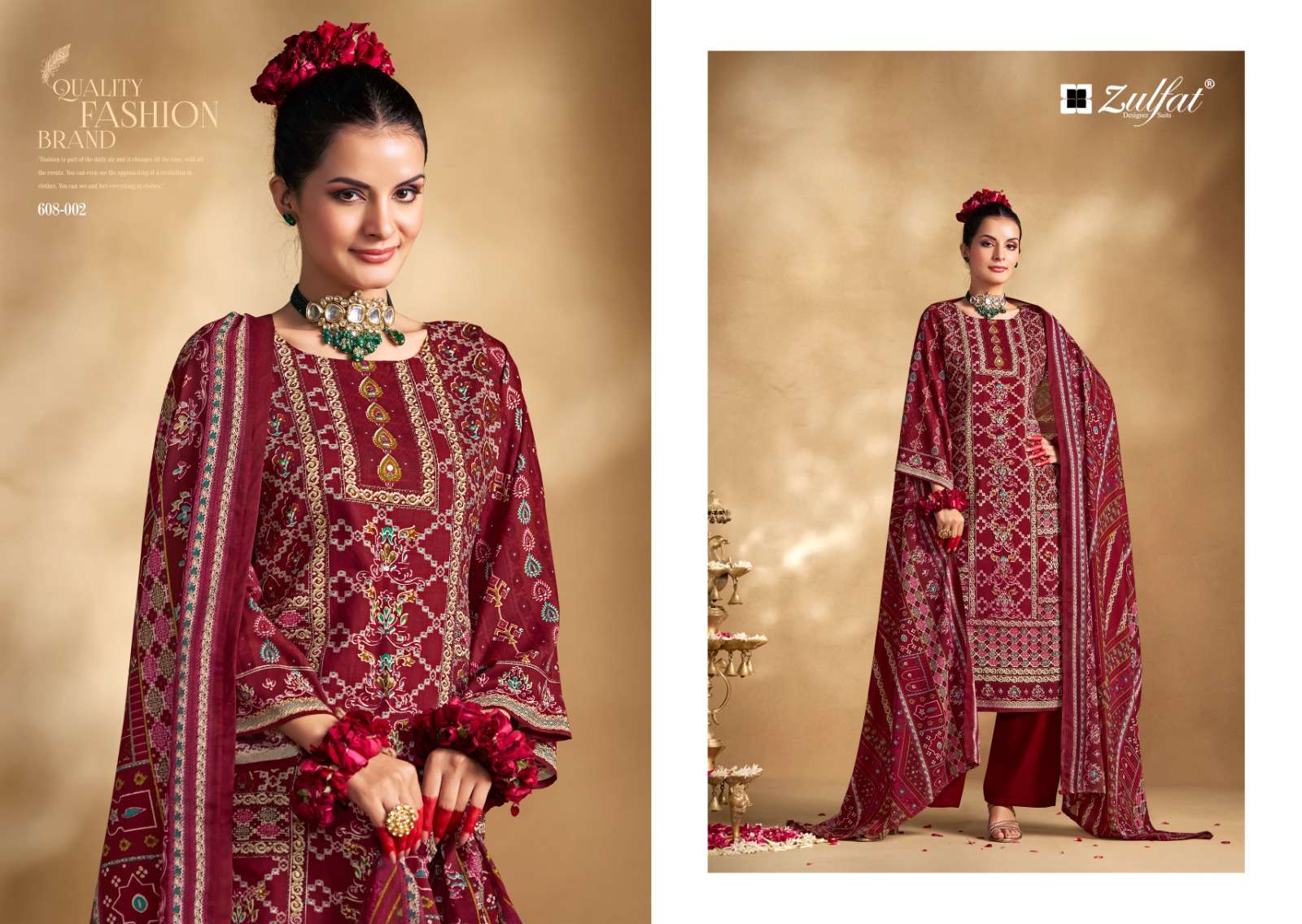 ZULFAT DESIGNER SUITS LIPIKA VOL 2 