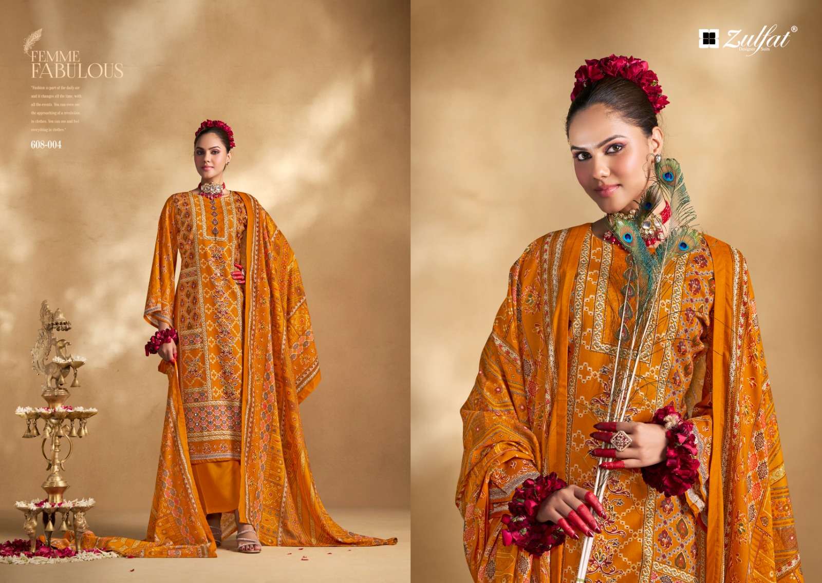 ZULFAT DESIGNER SUITS LIPIKA VOL 2 