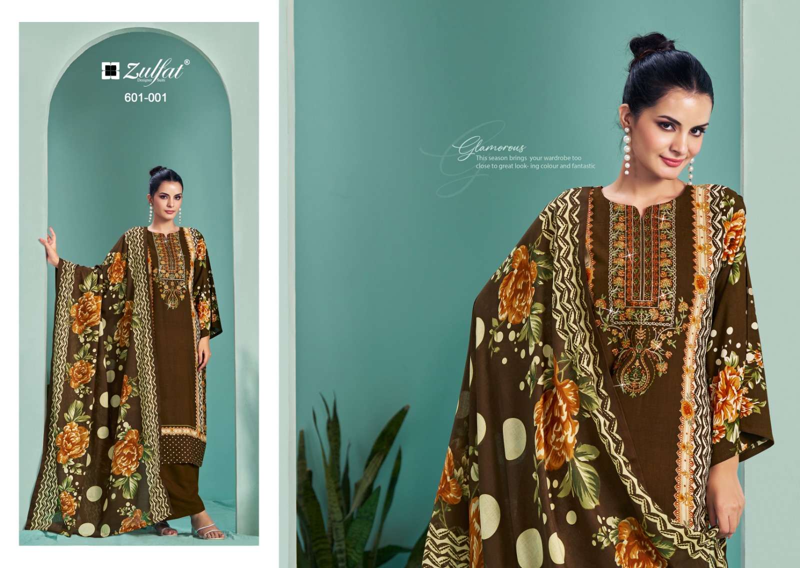 ZULFAT DESIGNER SUITS RUHANI 