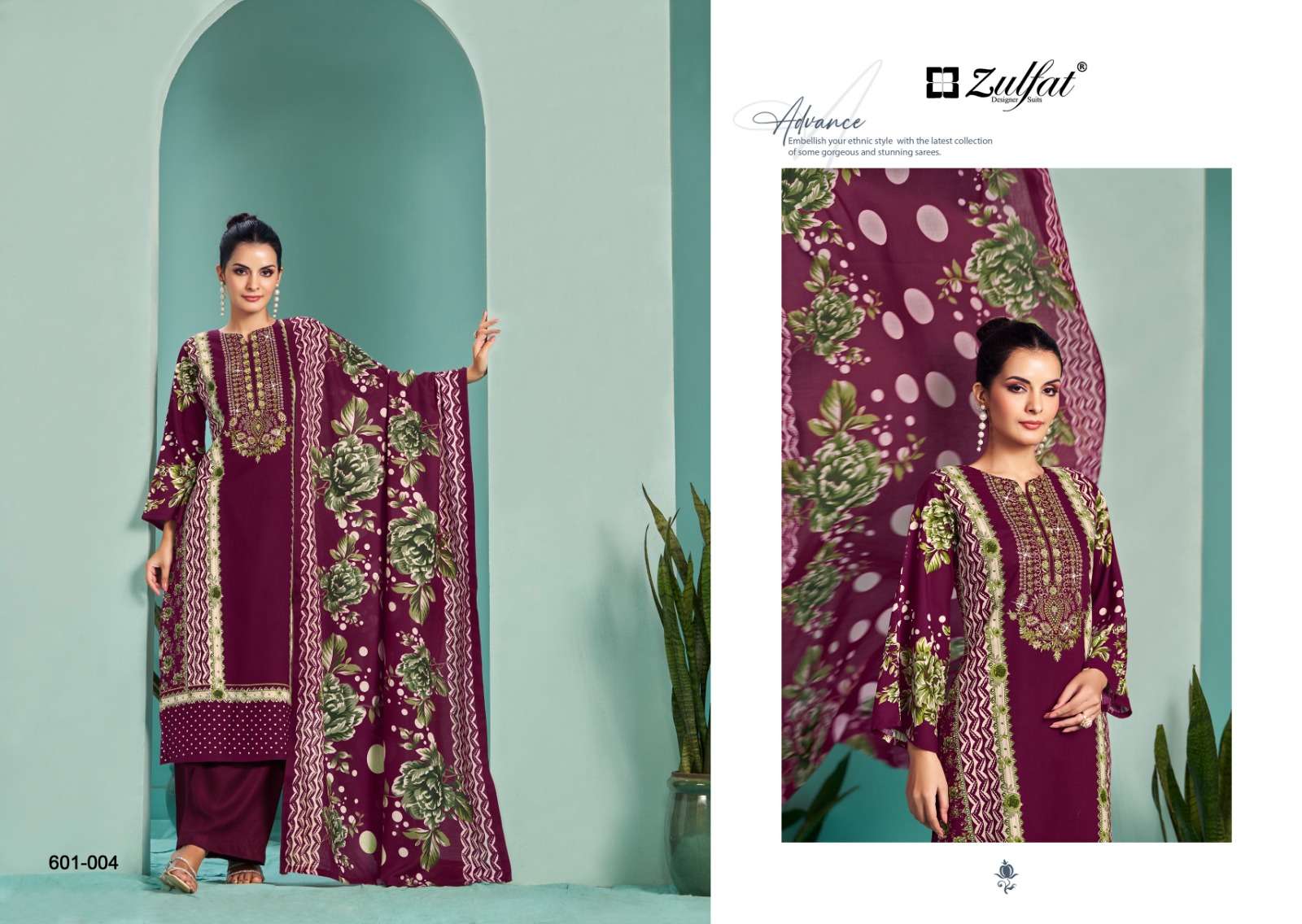 ZULFAT DESIGNER SUITS RUHANI 
