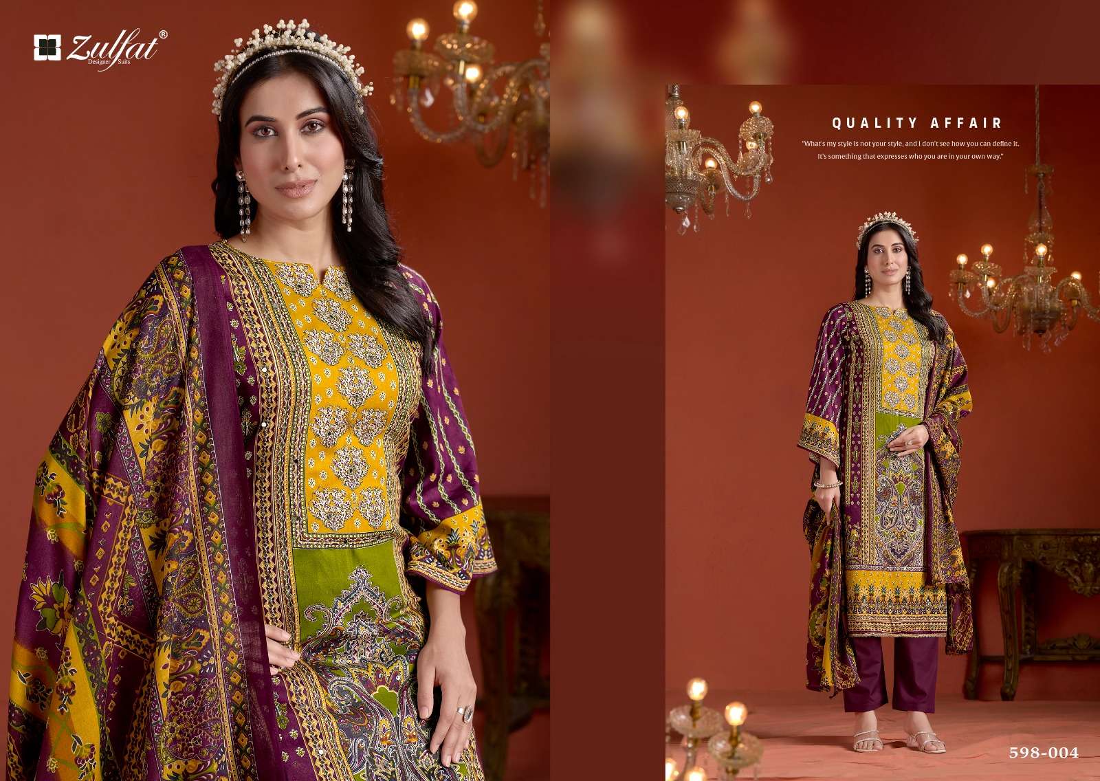 ZULFAT DESIGNER SUITS SAJNI VOL 2