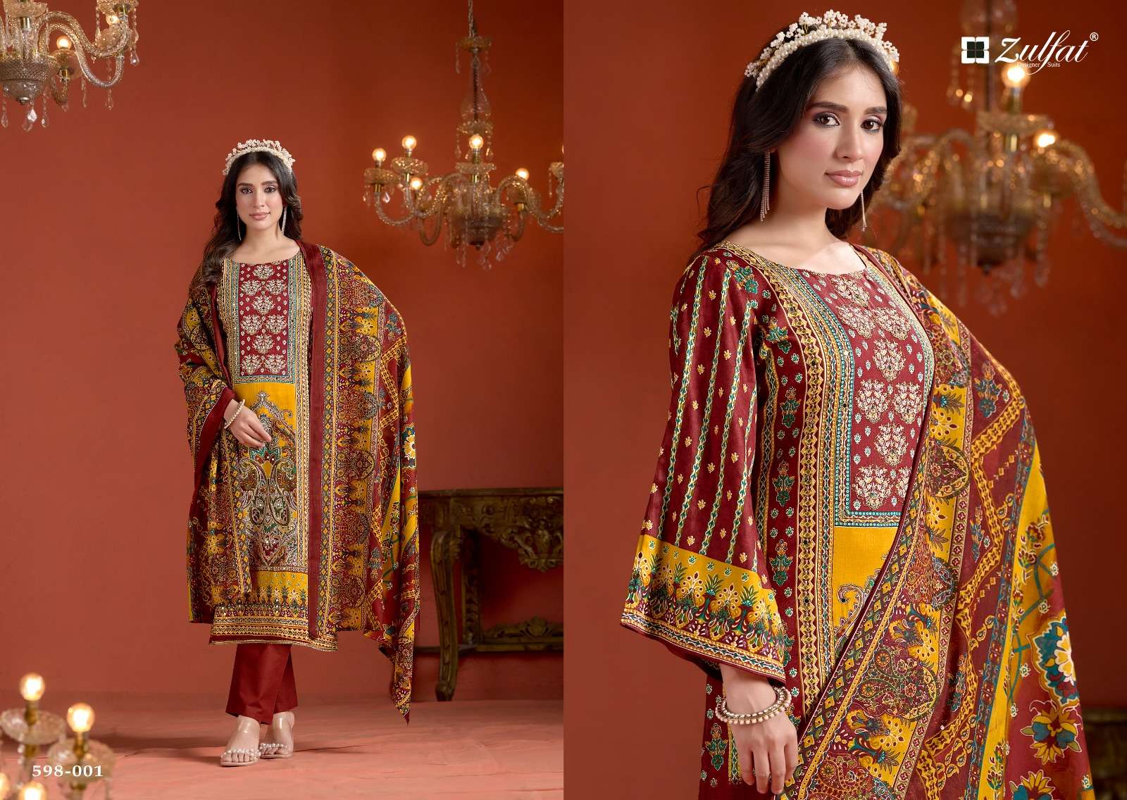 ZULFAT DESIGNER SUITS SAJNI VOL 2