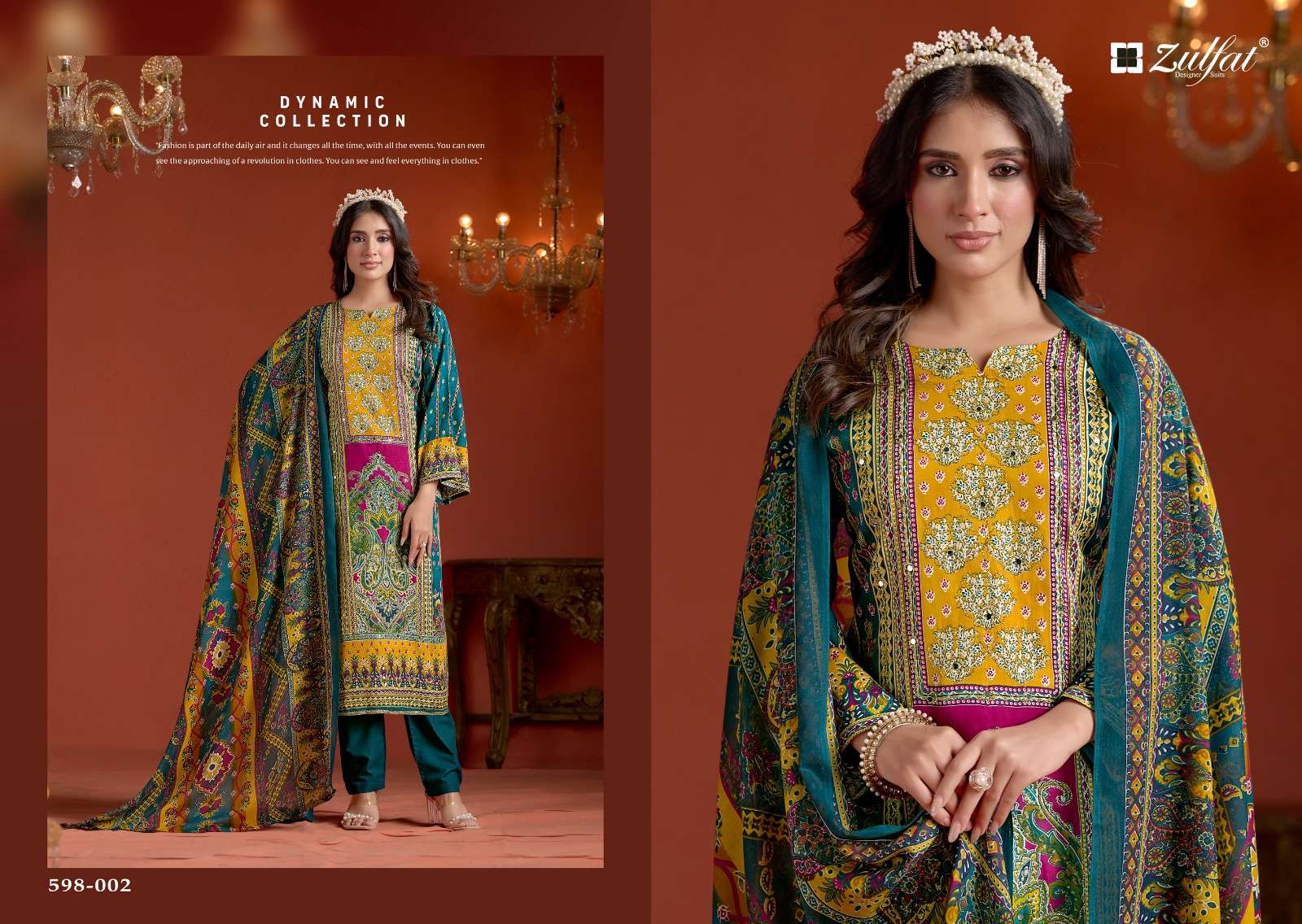 ZULFAT DESIGNER SUITS SAJNI VOL 2