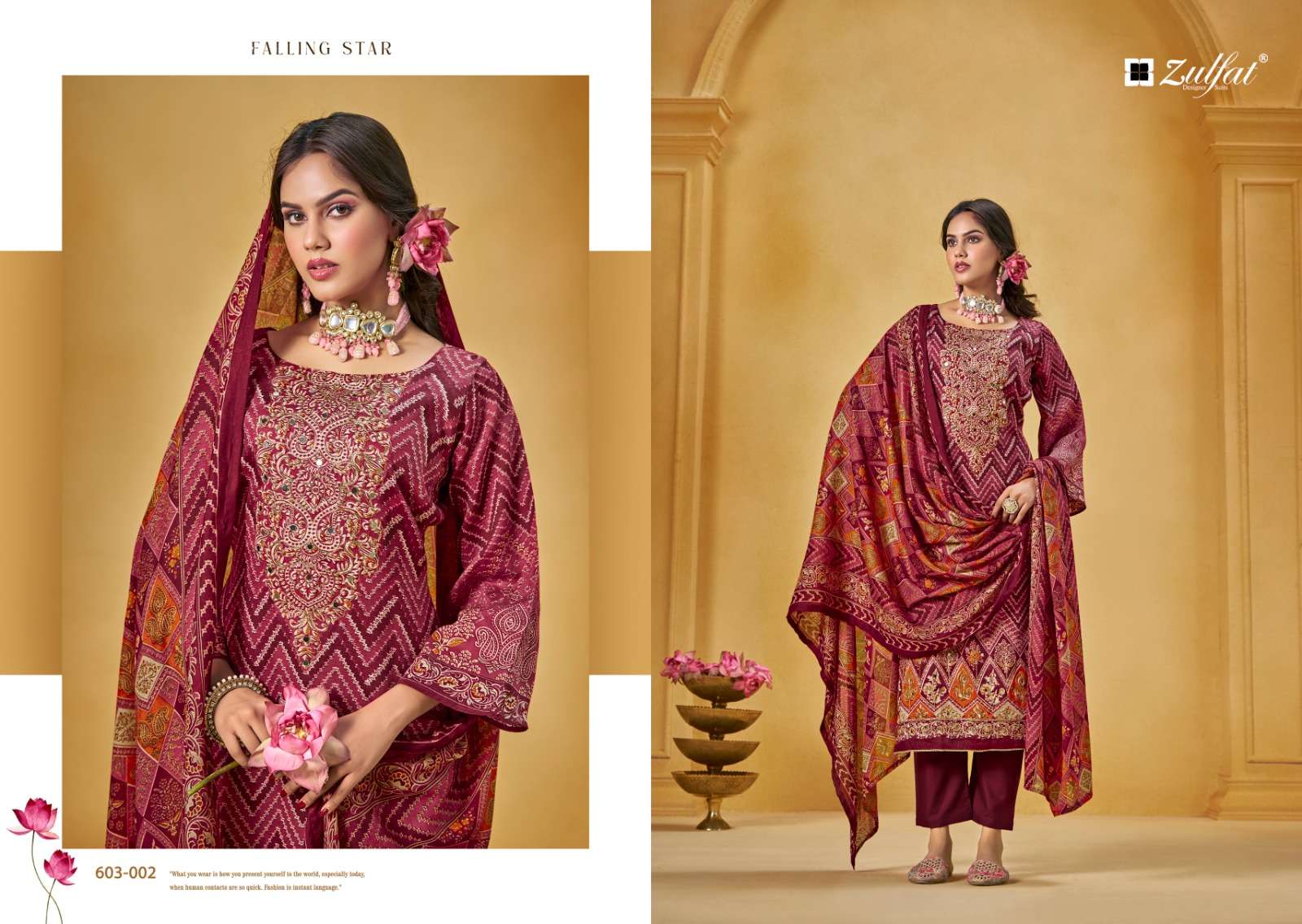 ZULFAT DESIGNER SUITS SAJNI VOL 3 