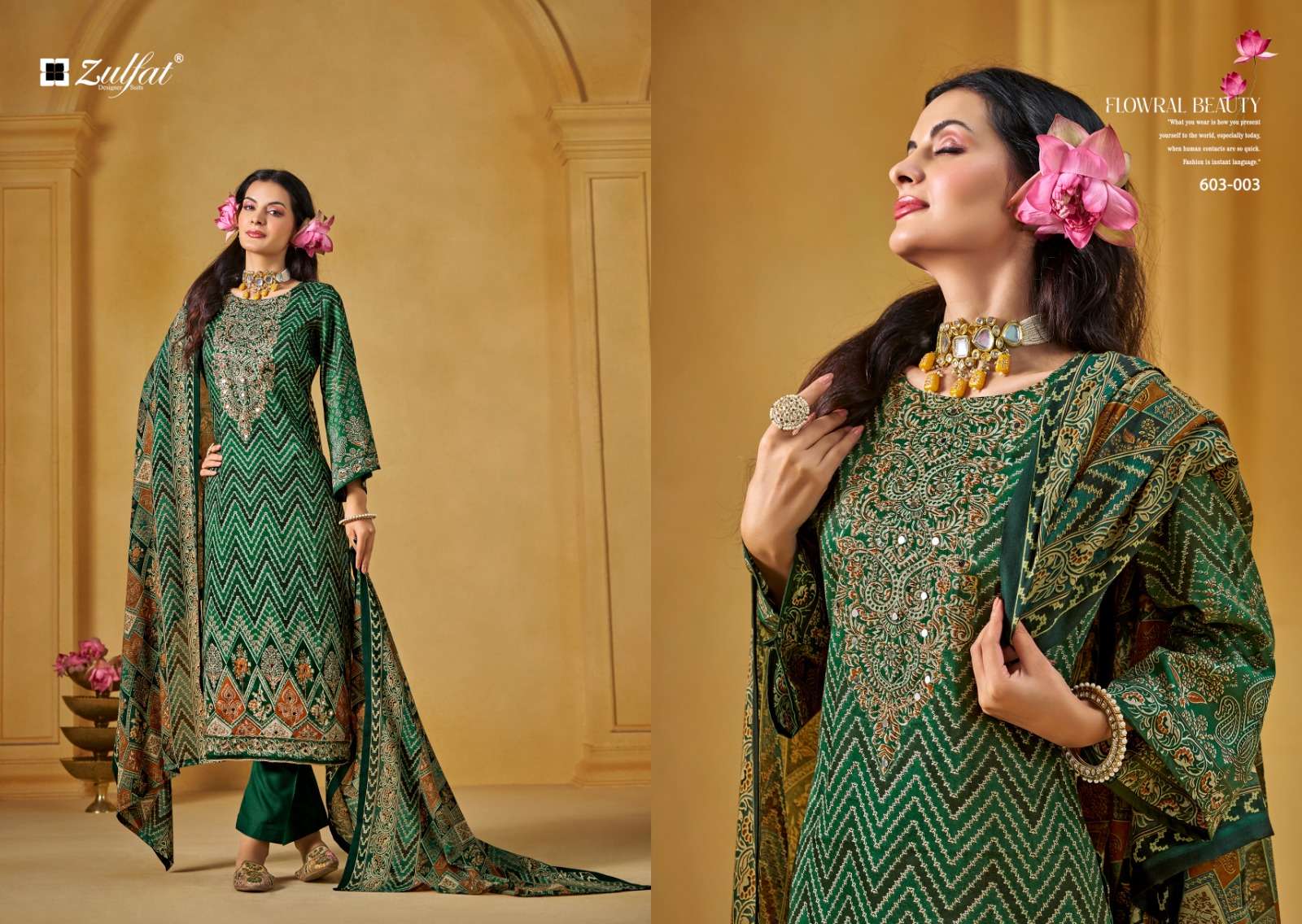 ZULFAT DESIGNER SUITS SAJNI VOL 3 