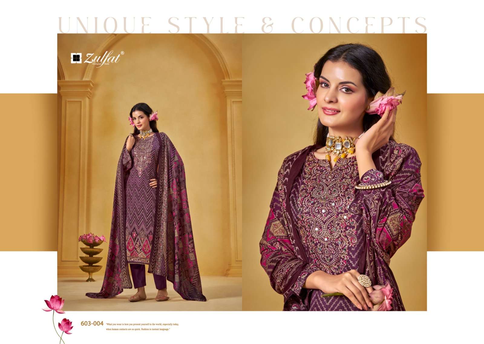 ZULFAT DESIGNER SUITS SAJNI VOL 3 