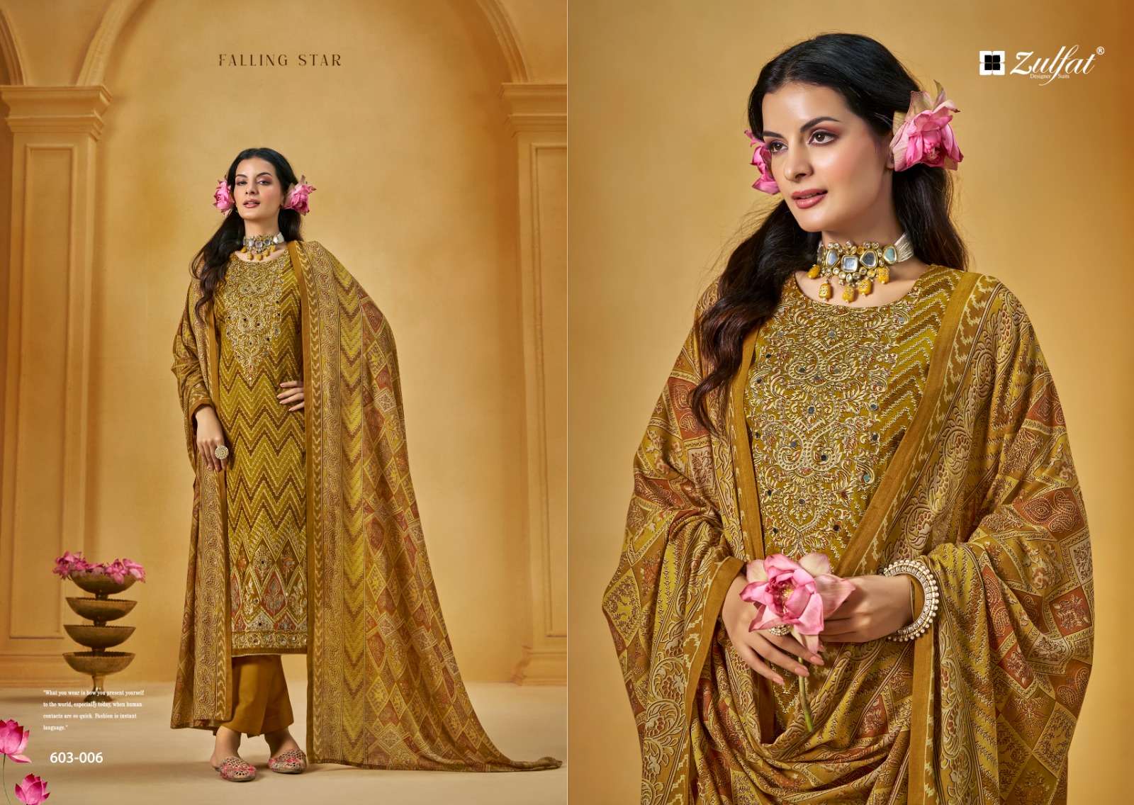 ZULFAT DESIGNER SUITS SAJNI VOL 3 
