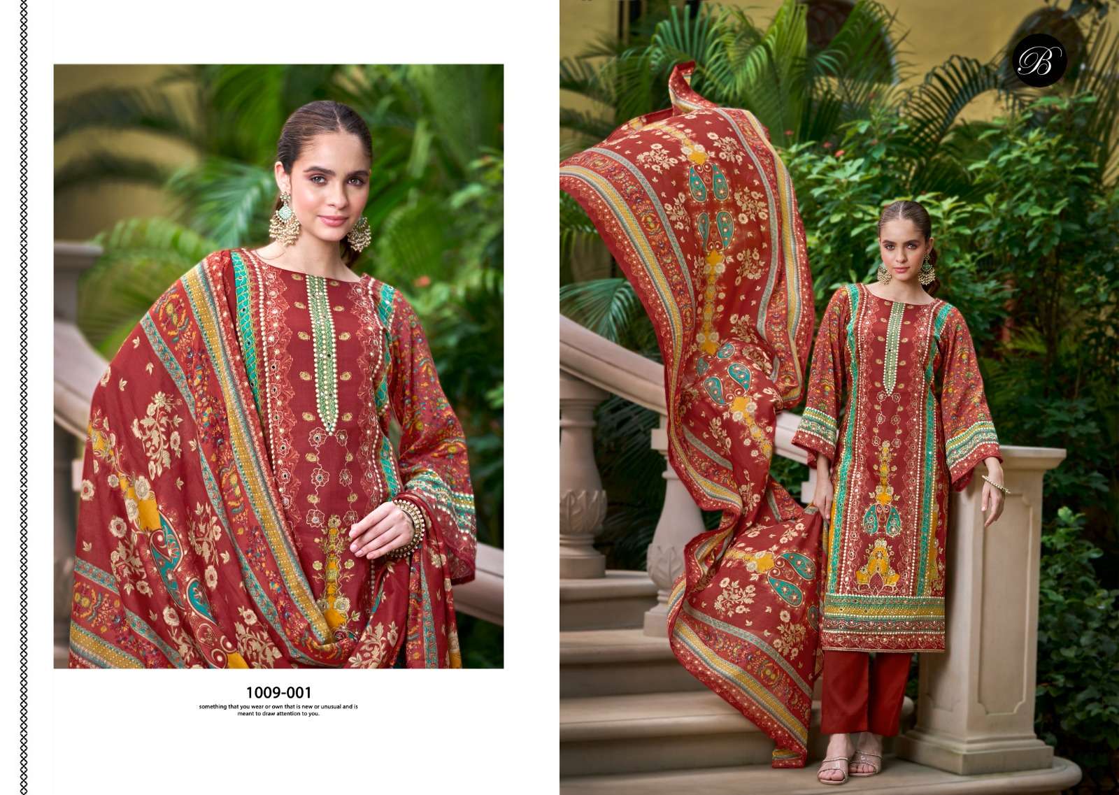 ZULFAT DESIGNER SUITS SANJEEDA