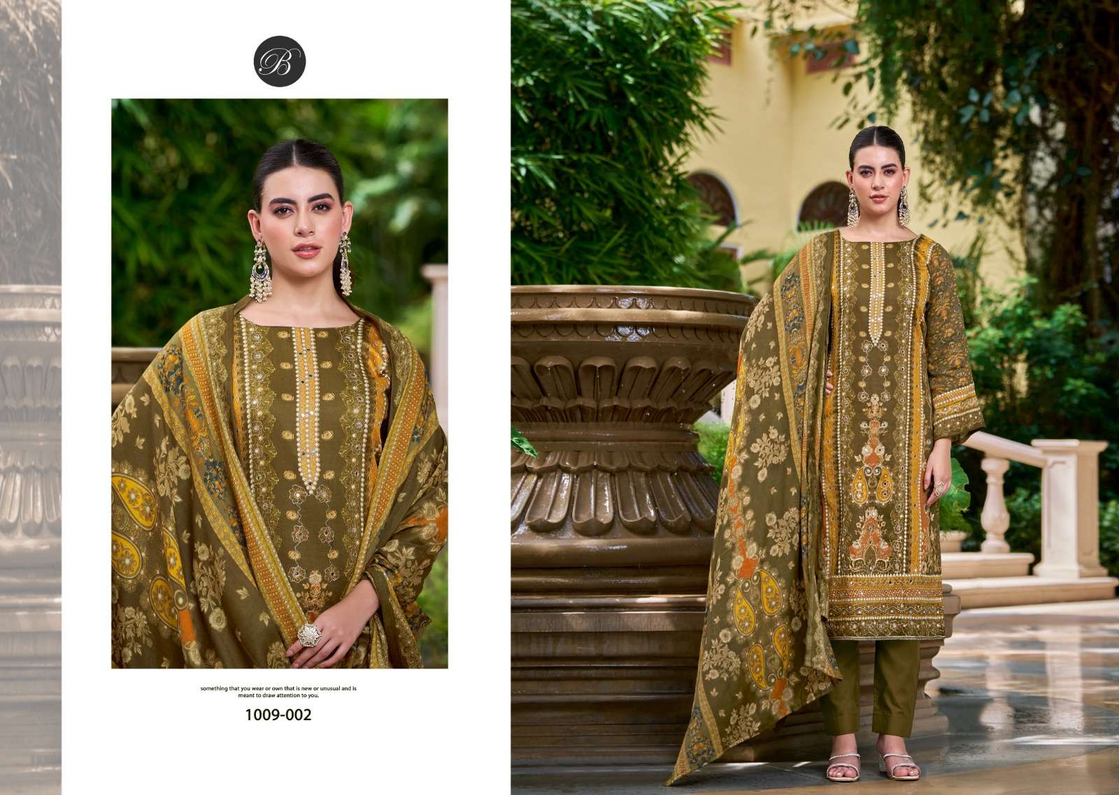 ZULFAT DESIGNER SUITS SANJEEDA