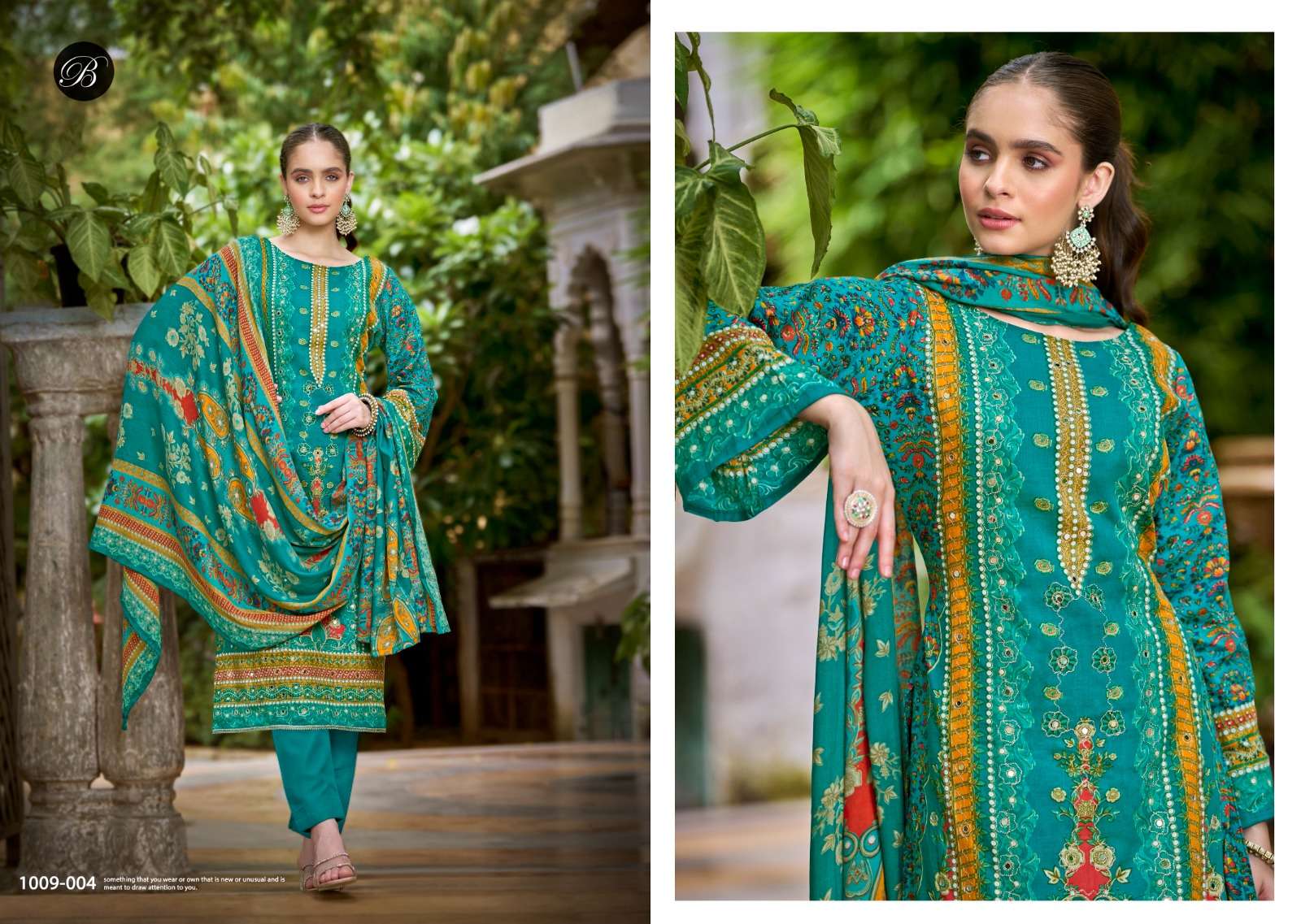ZULFAT DESIGNER SUITS SANJEEDA