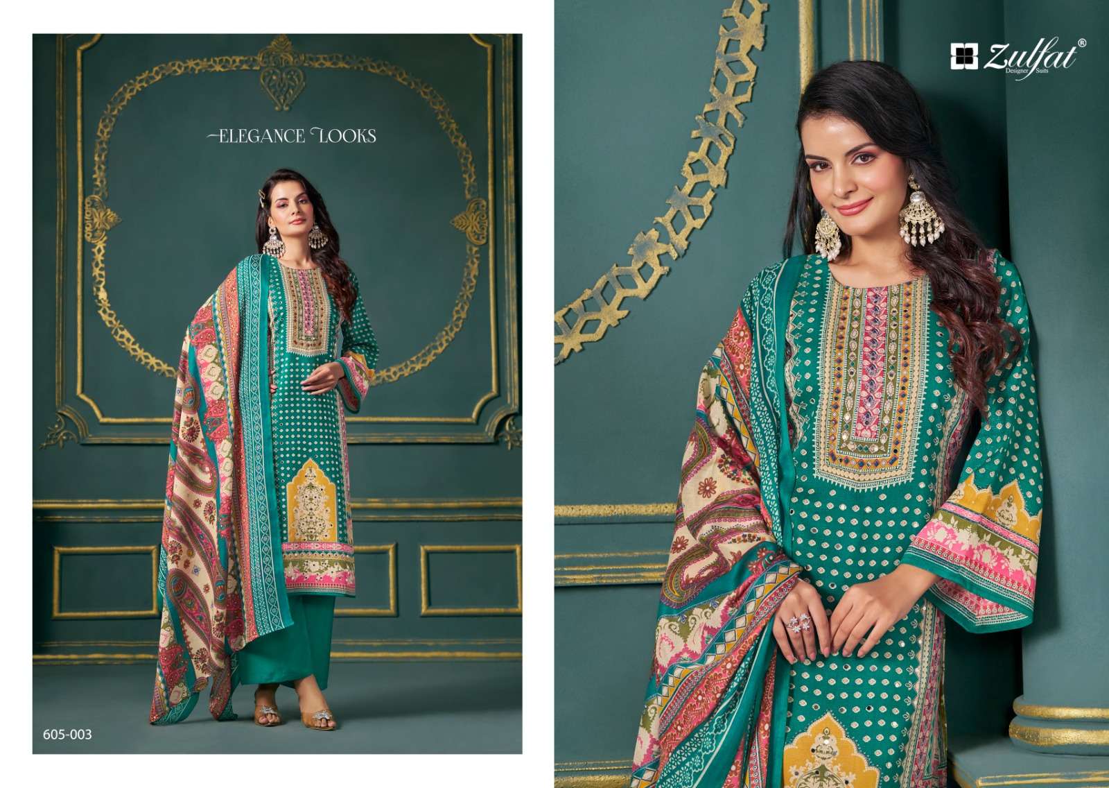 ZULFAT DESIGNER SUITS TISHA