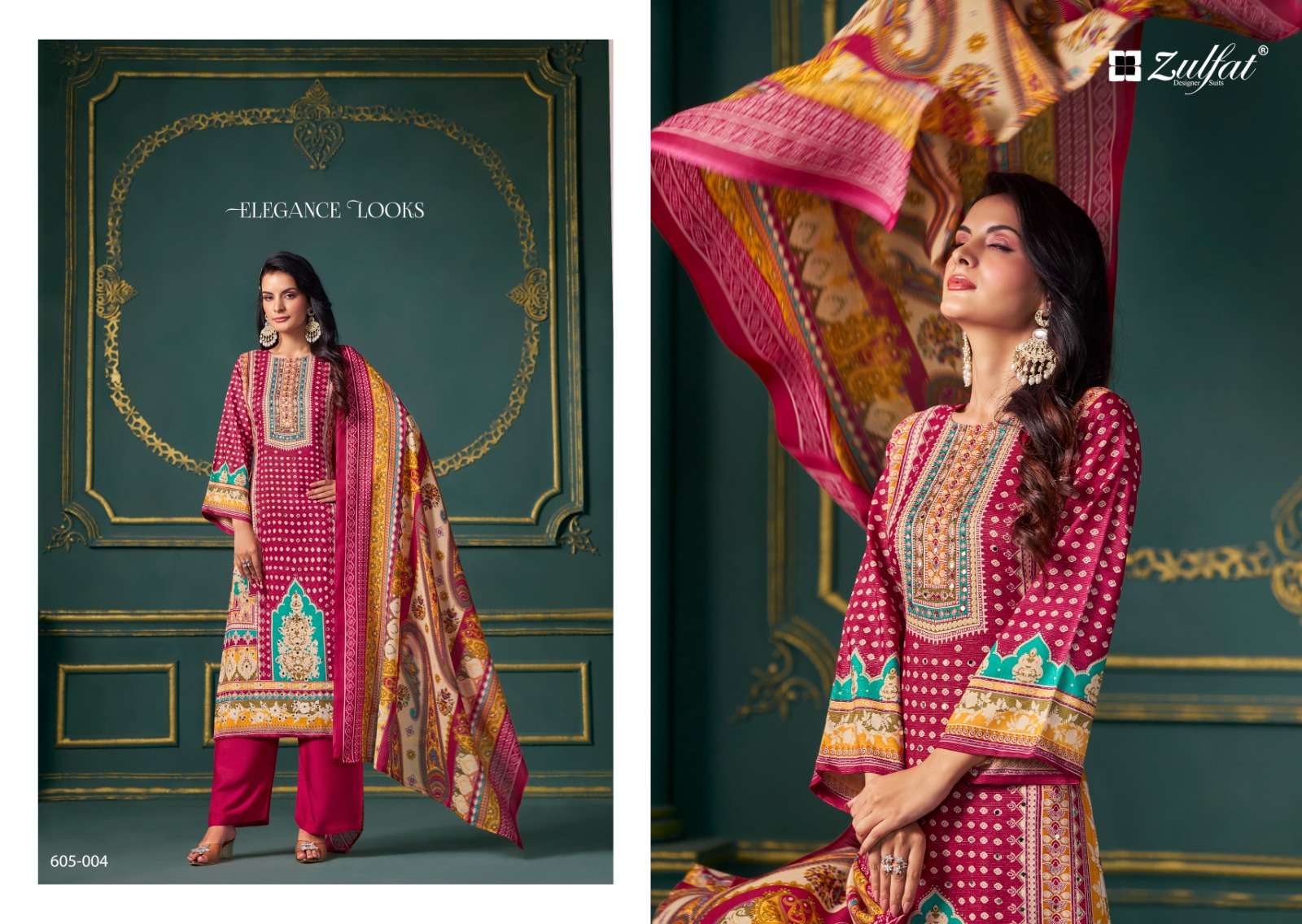 ZULFAT DESIGNER SUITS TISHA