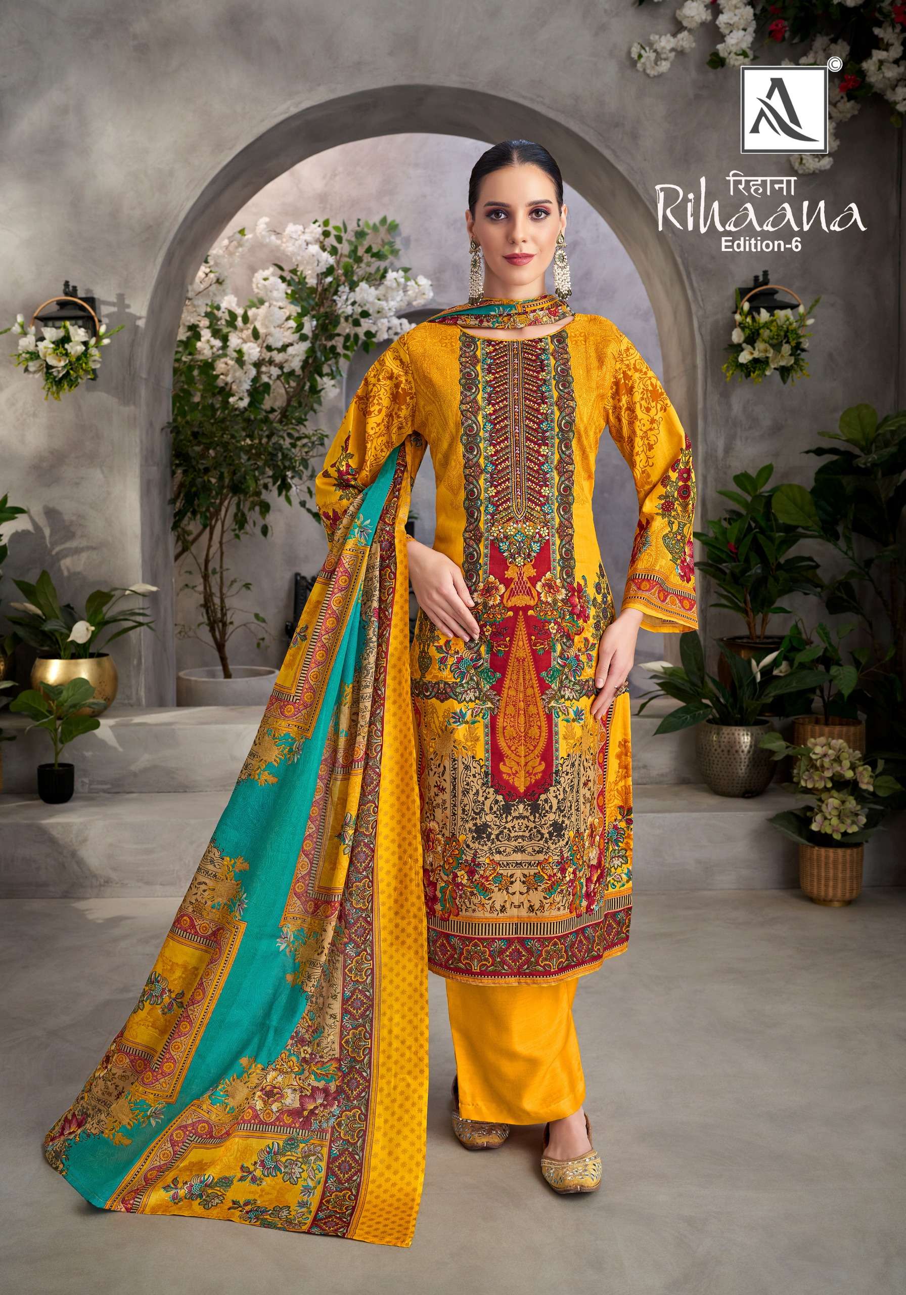 ALOK SUITS RIHAANA VOL 6