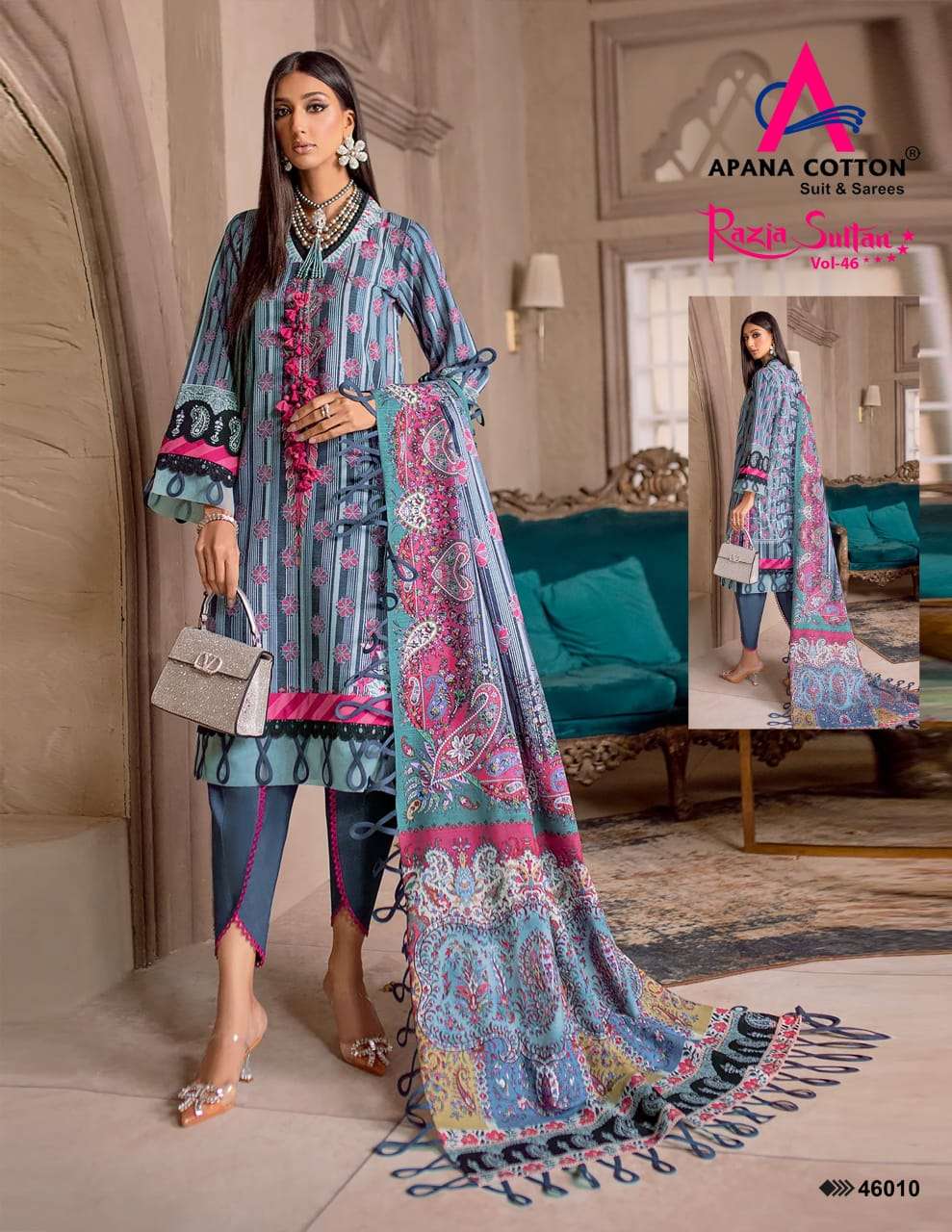 APANA COTTON RAZIA SULTAN VOL 46 