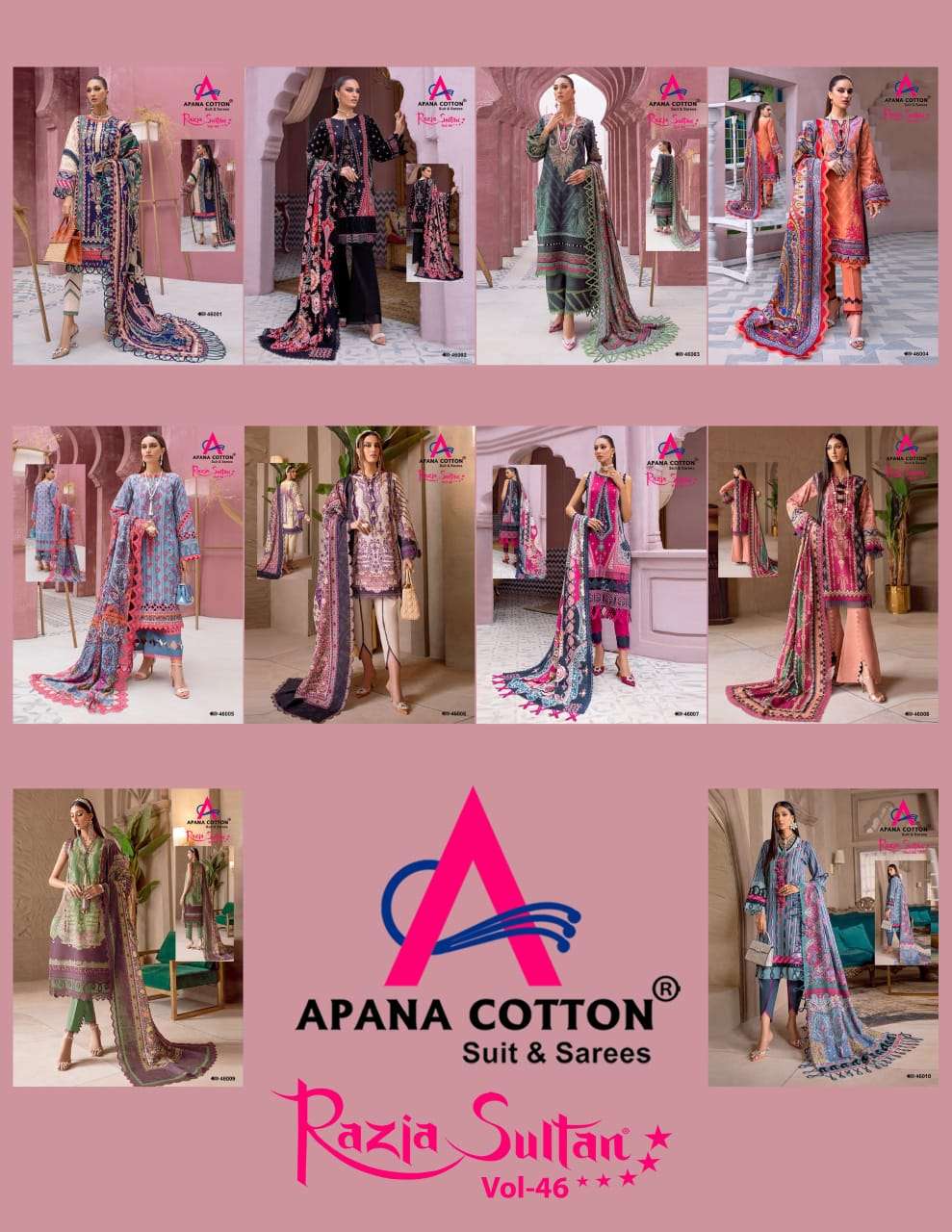 APANA COTTON RAZIA SULTAN VOL 46 