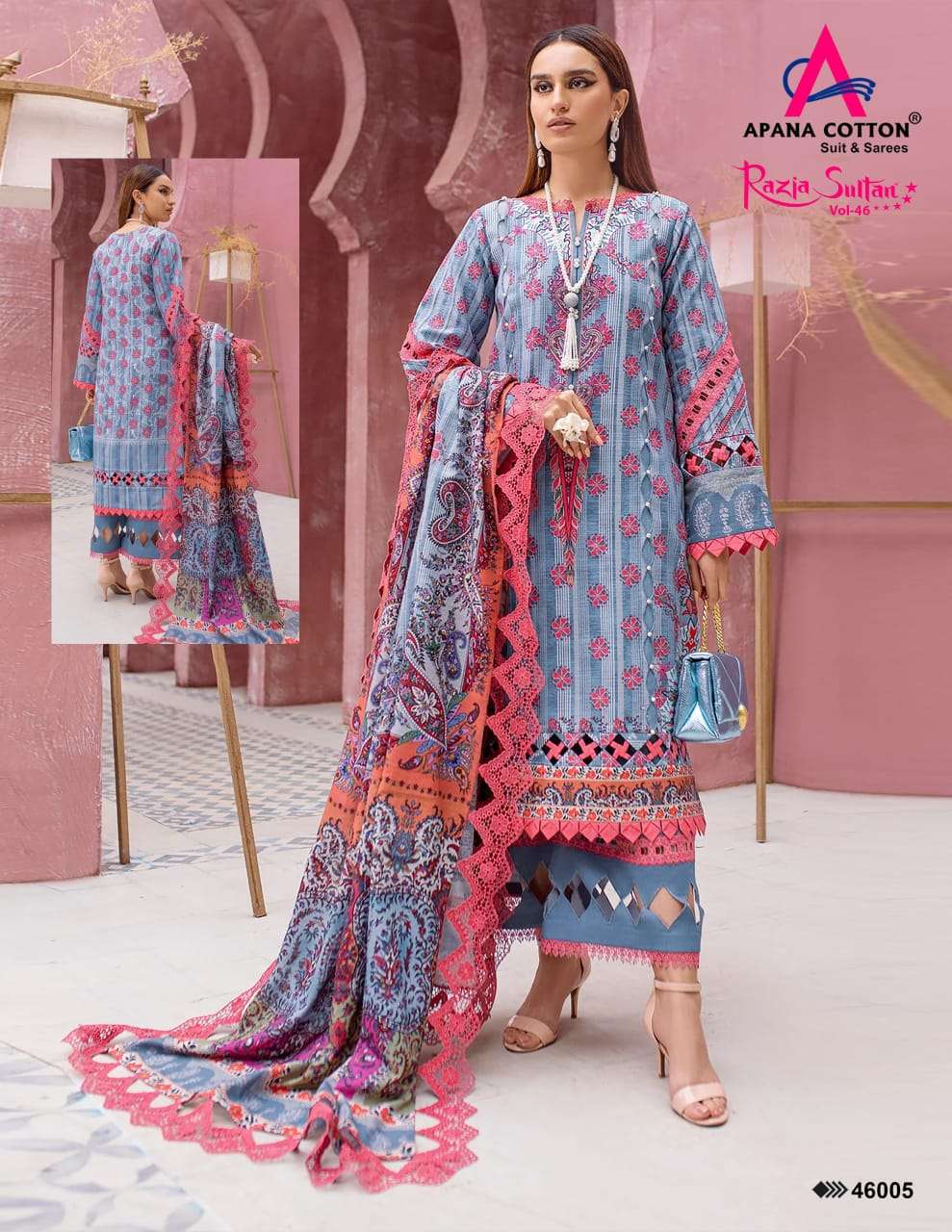 APANA COTTON RAZIA SULTAN VOL 46 