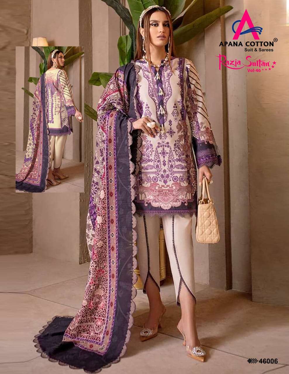 APANA COTTON RAZIA SULTAN VOL 46 