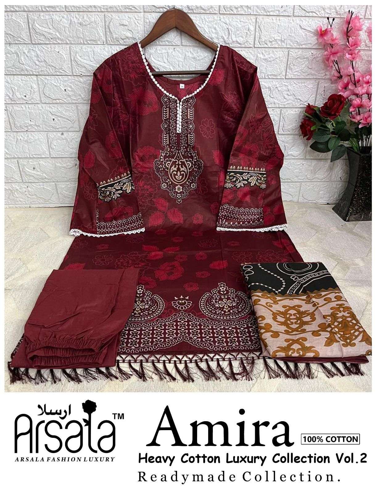 ARSALA FASHION AMIRA VOL 2 READY MADE COLLECTION	
