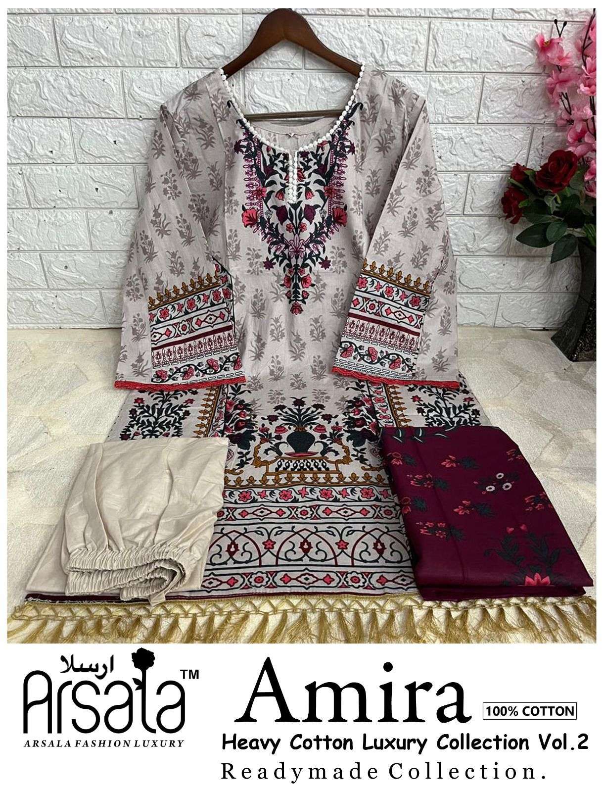 ARSALA FASHION AMIRA VOL 2 READY MADE COLLECTION	