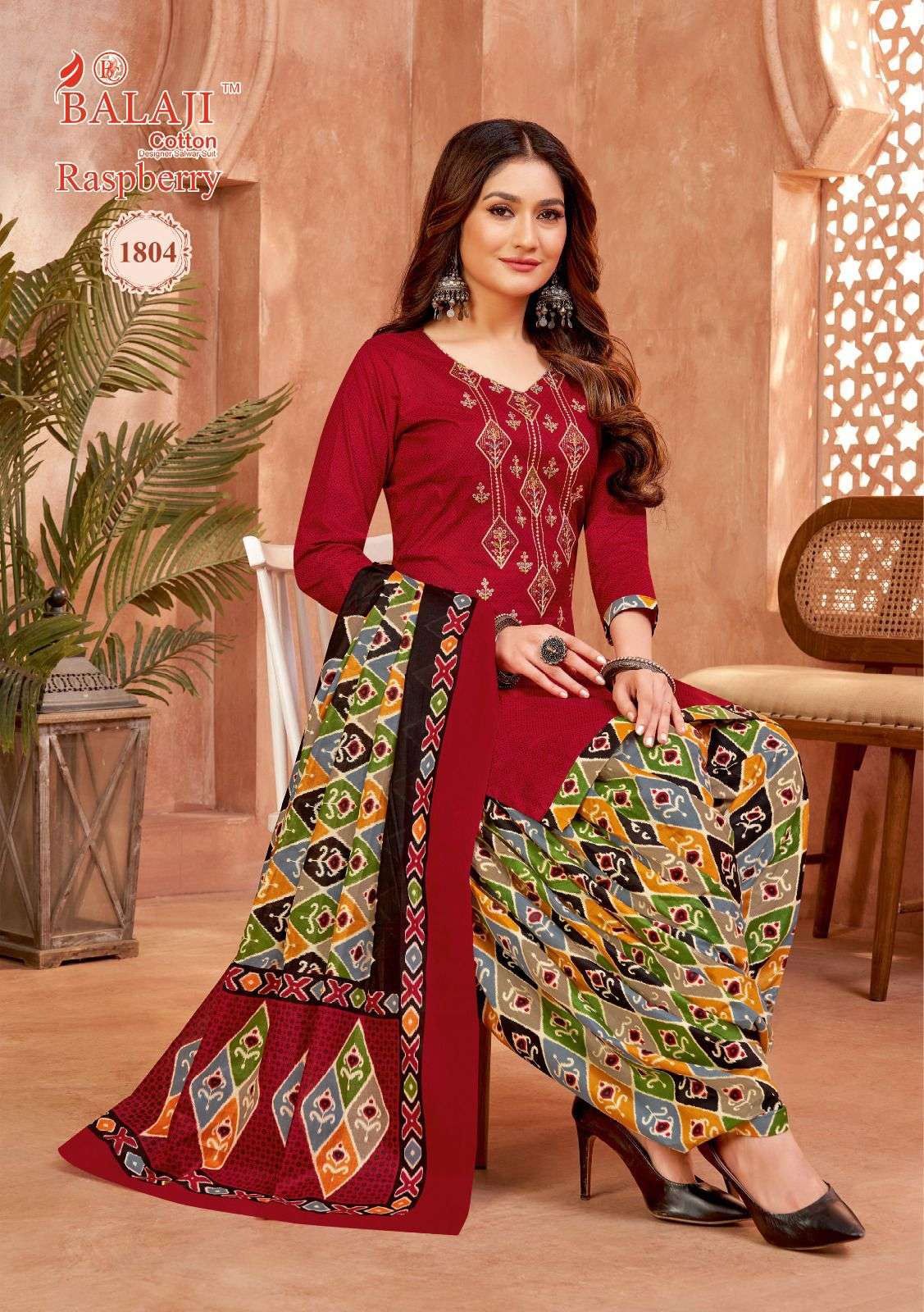 BALAJI COTTON RASPBERRY VOL 18