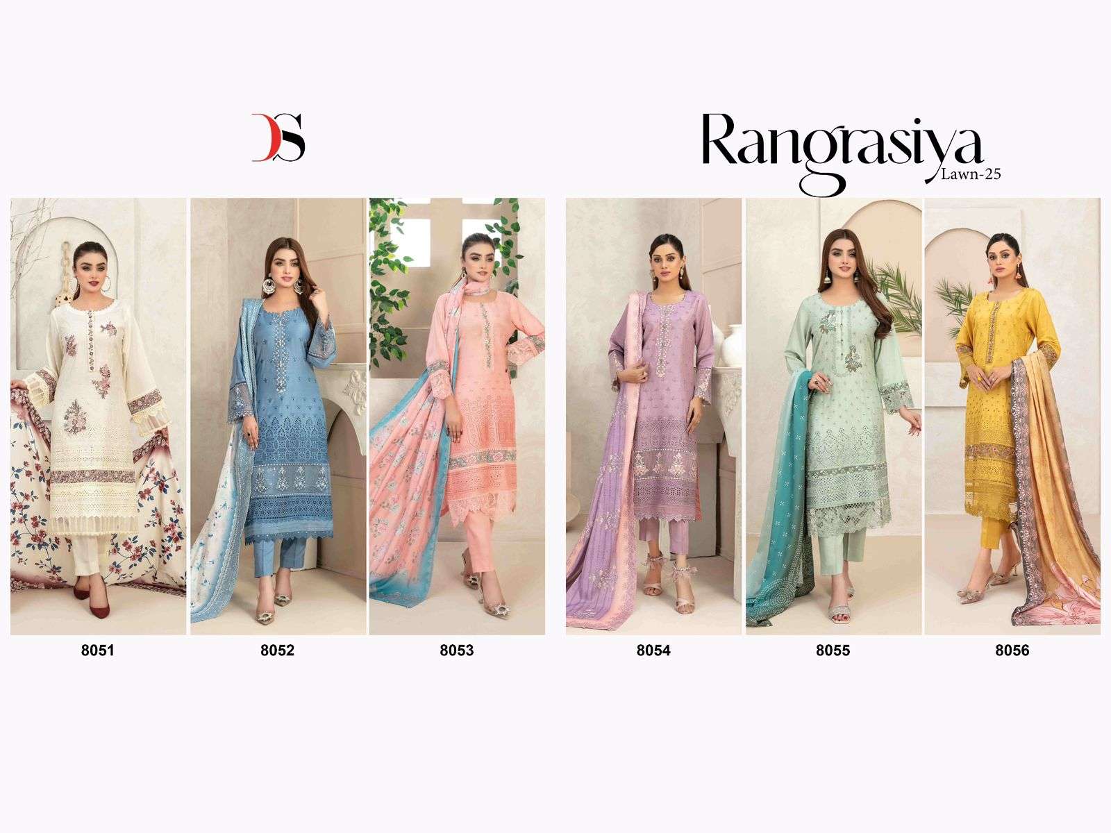 DEEPSY SUITS RANGRASIYA PREMIUM LAWN 25 