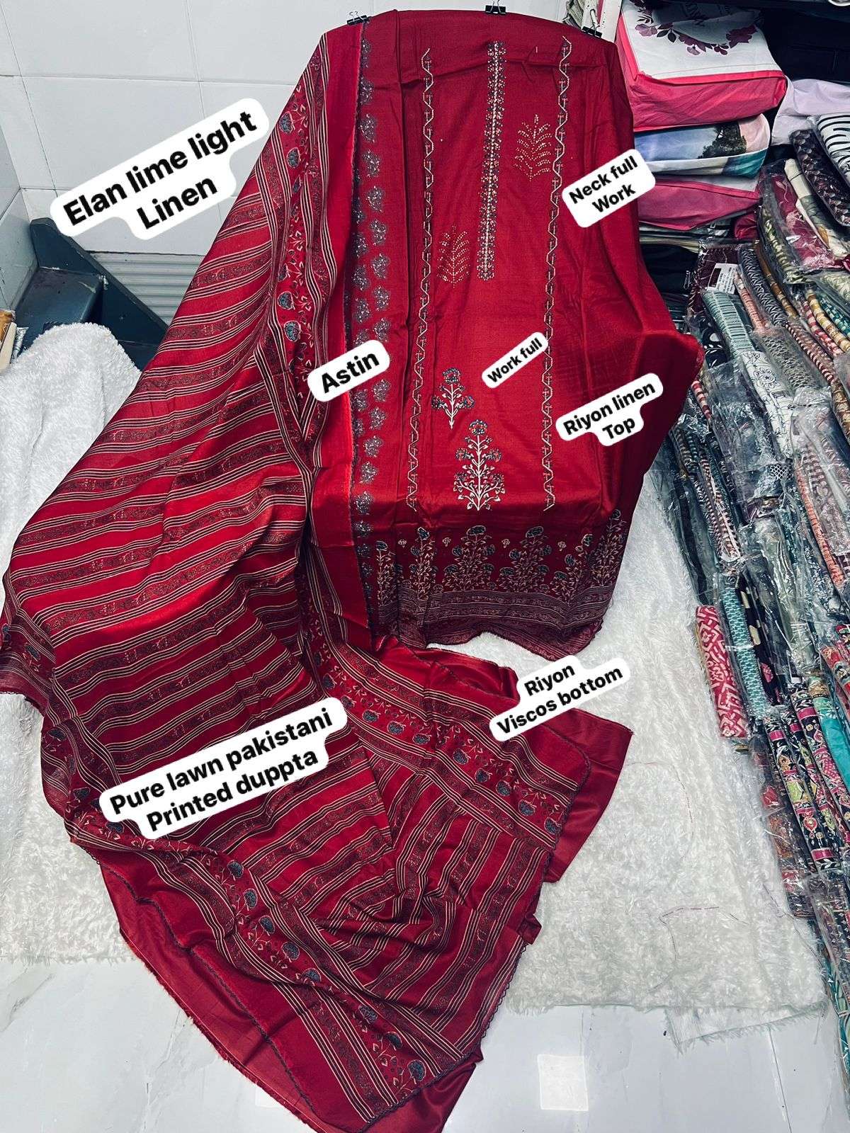  ELAN LIME LIGHT LINEN COLLECTION  VOL 1