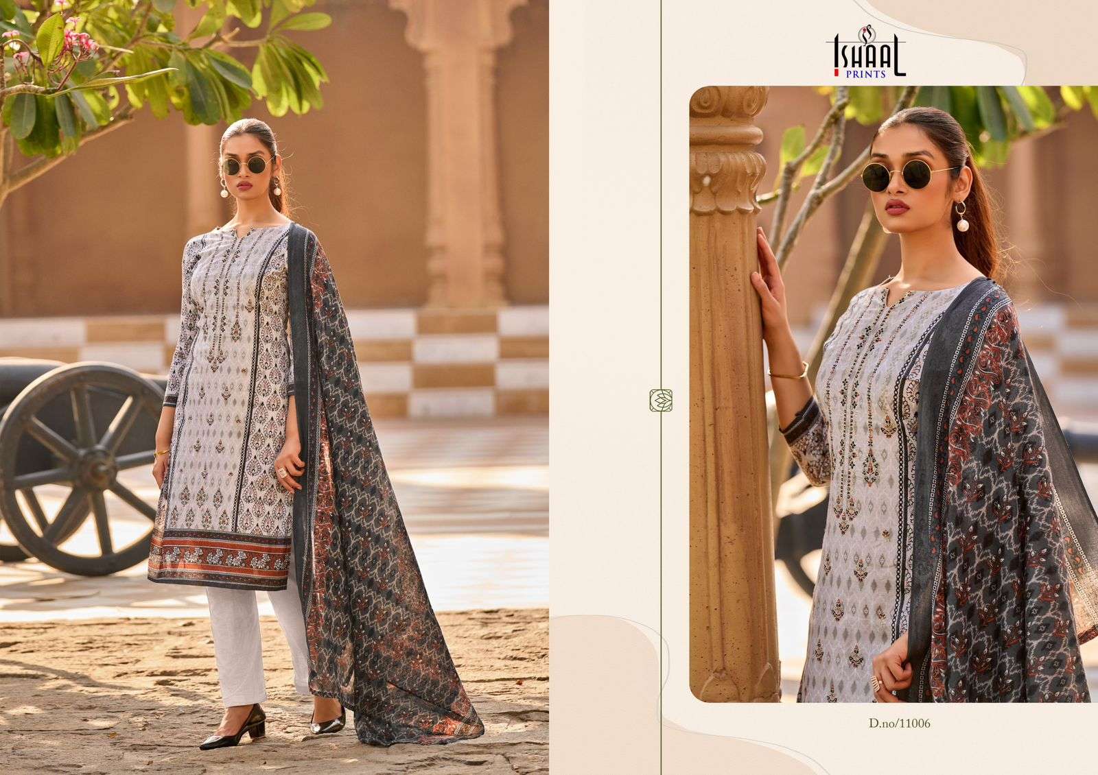 ISHAAL PRINTS EMBROIDERED VOL 11 