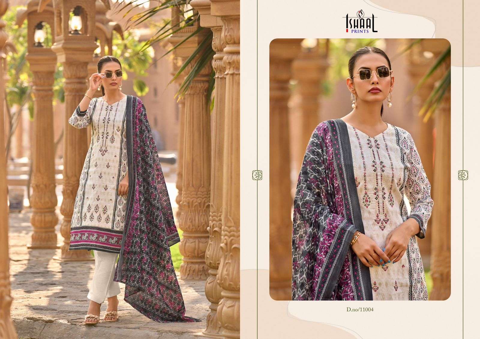 ISHAAL PRINTS EMBROIDERED VOL 11 