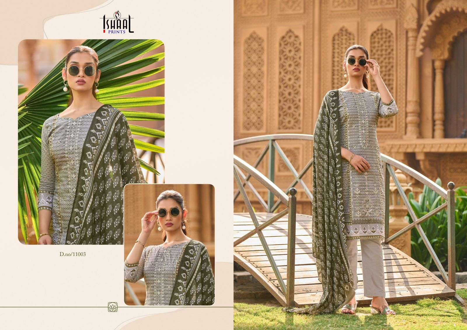 ISHAAL PRINTS EMBROIDERED VOL 11 