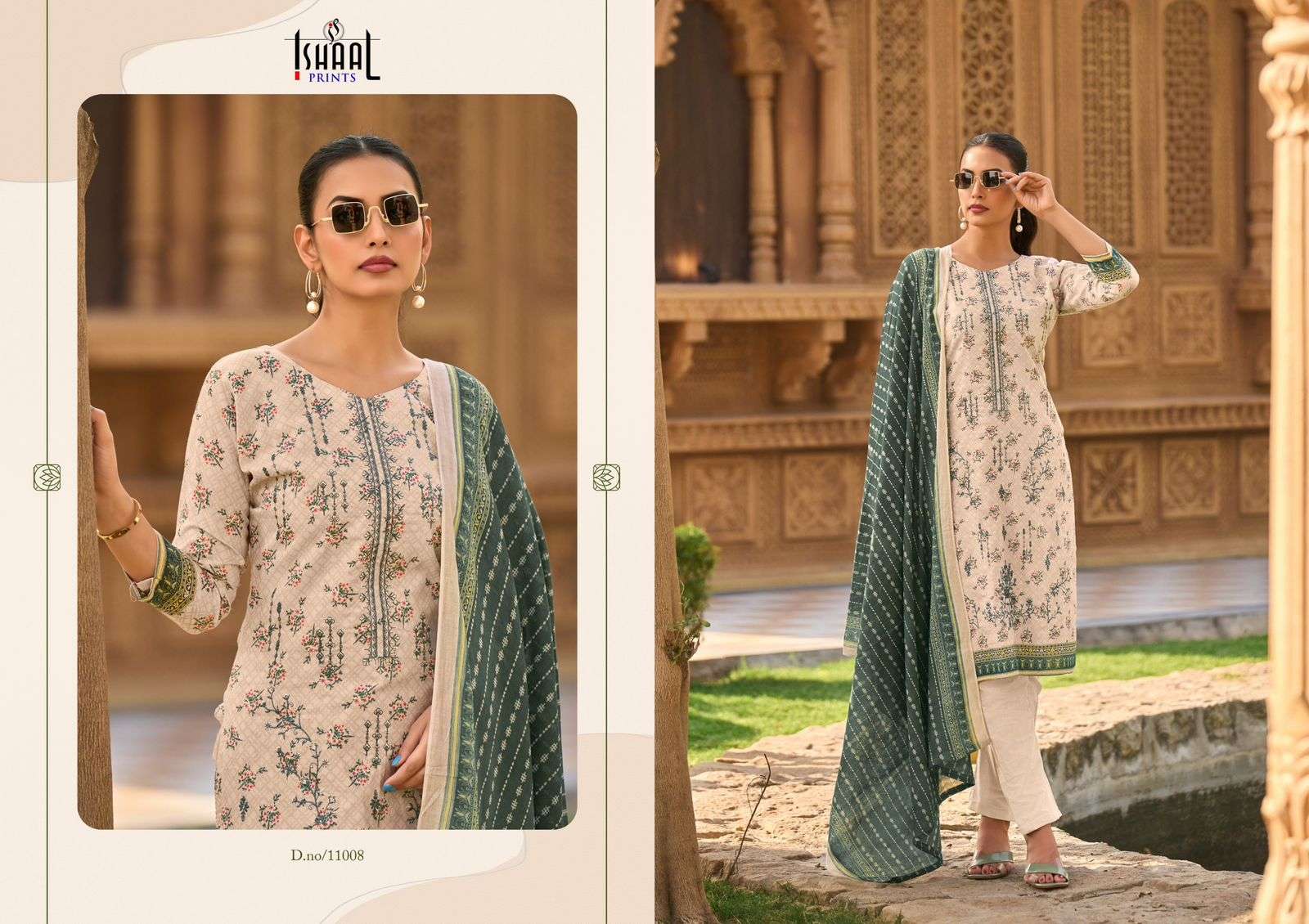 ISHAAL PRINTS EMBROIDERED VOL 11 