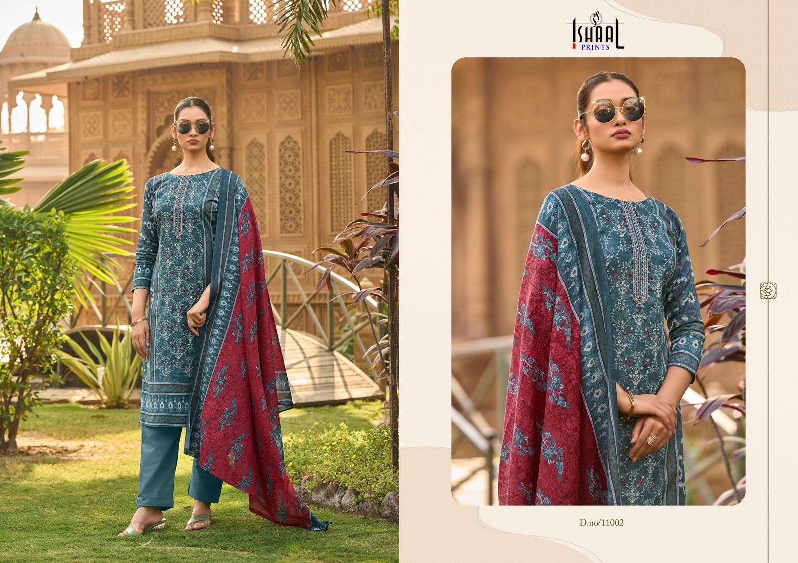 ISHAAL PRINTS EMBROIDERED VOL 11 