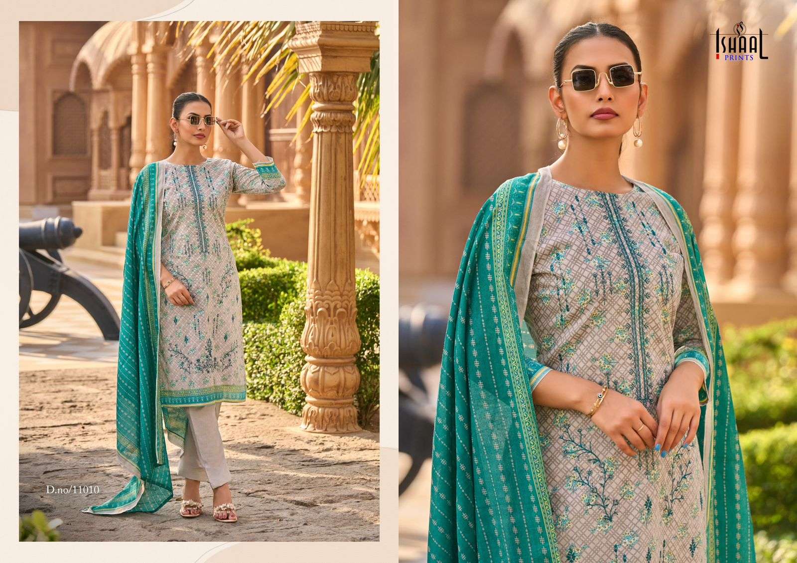 ISHAAL PRINTS EMBROIDERED VOL 11 