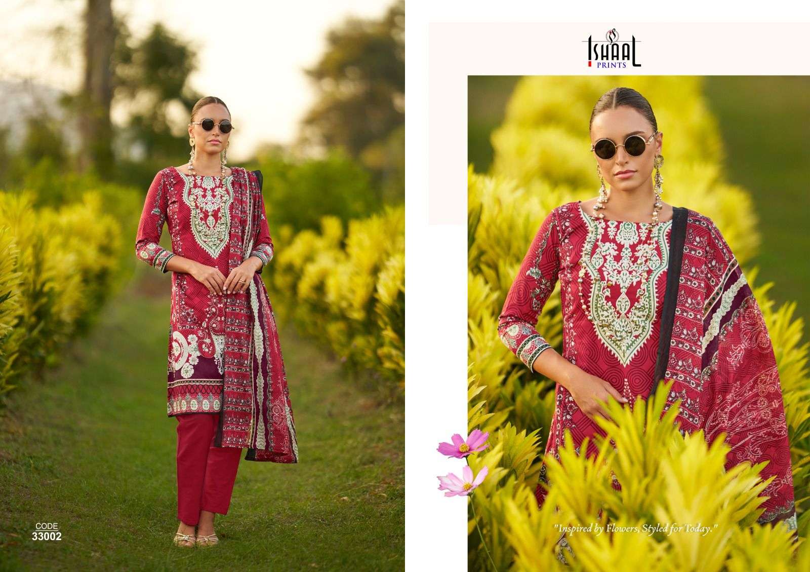 ISHAAL PRINTS GULMOHAR VOL 33 